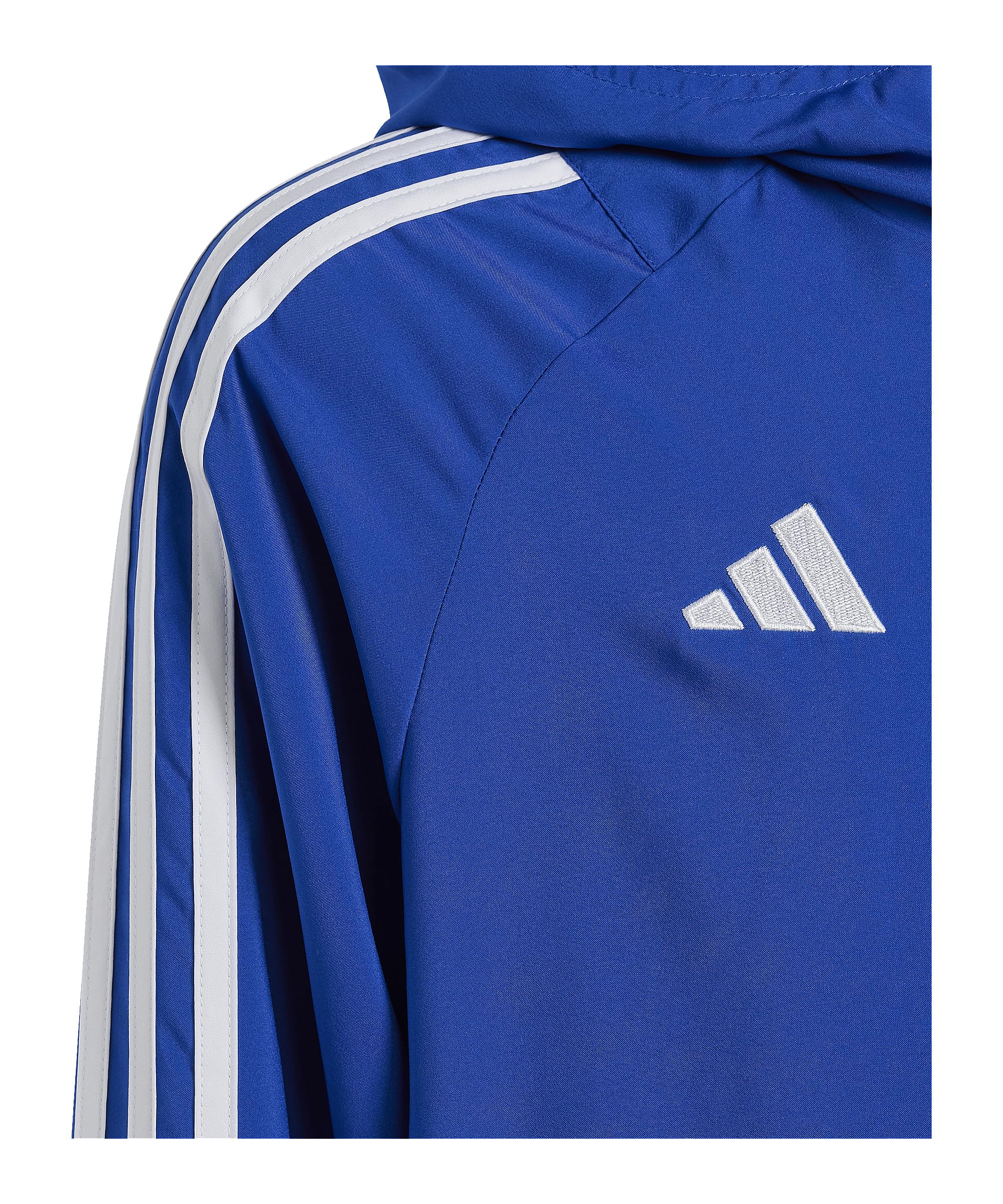 adidas Unisex - Bambini e ragazzi Tiro24 Windbreaker Kids Coat, team royal blue/white, 15-16 Years