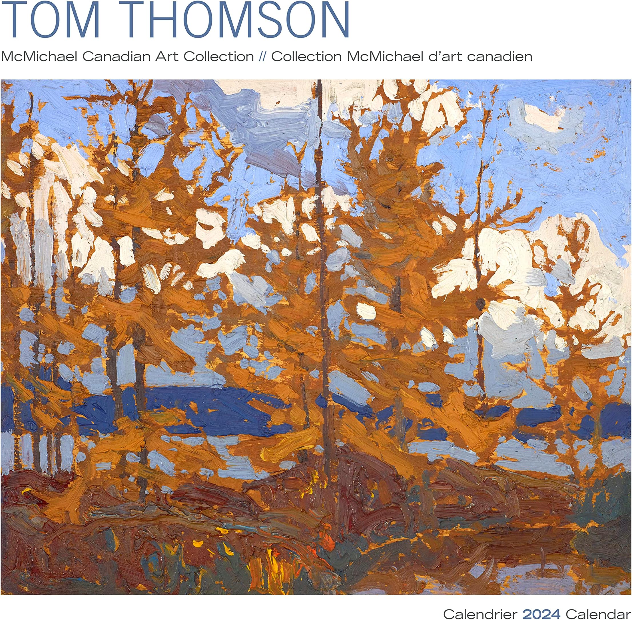TOM THOMSON 2024 WALL CALENDAR