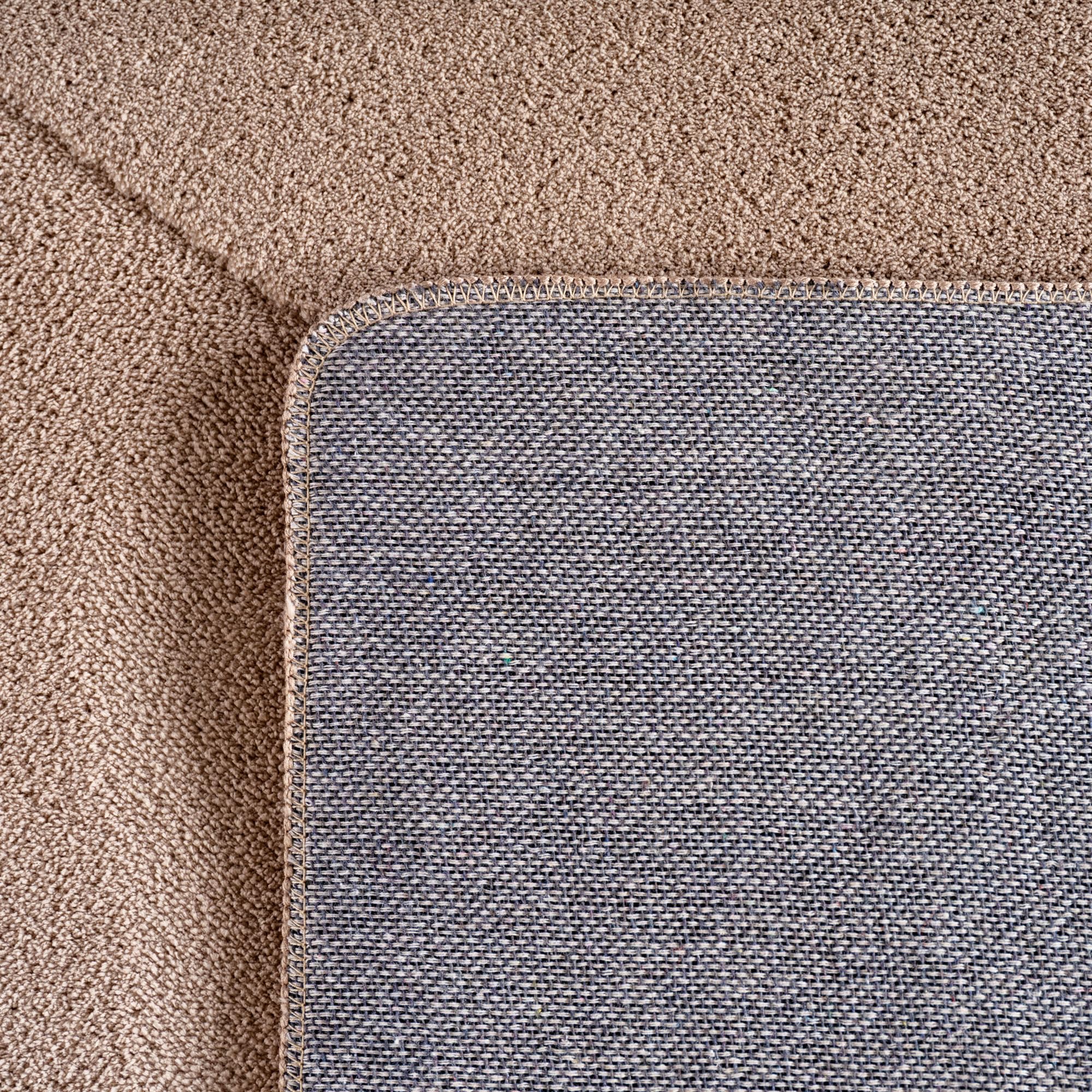 SIMPEX, Tappeto Beige Monocromatico Stile Boho Scandinavo 140x200 cm, Tappeto Decorativo Morbido e Facile da Mantenere, Lavabile, Effetto 3D, Per Soggiorno e Camera da Letto