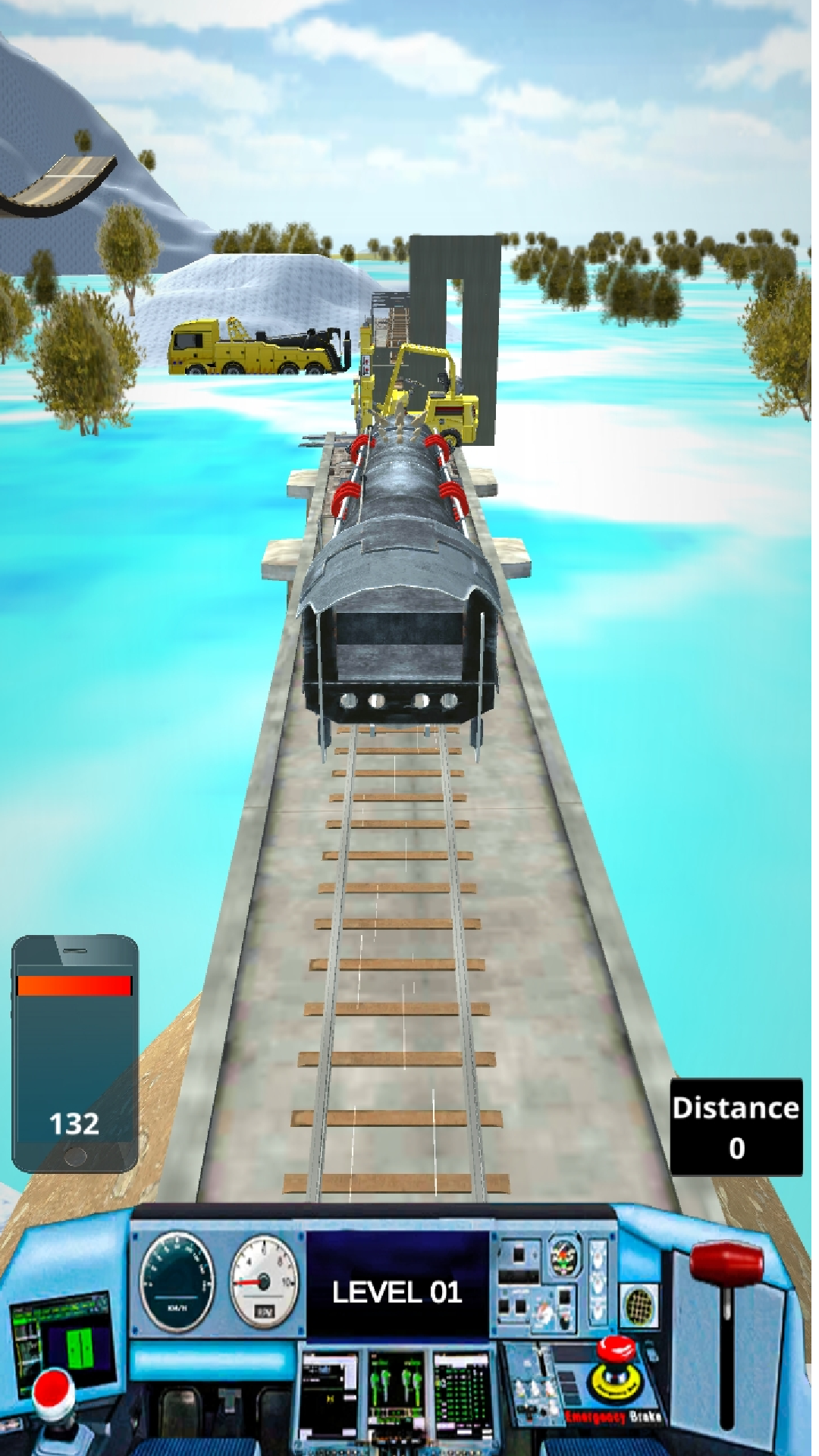 Stunt train games Train simulator games 2022 Train Jumping 3D