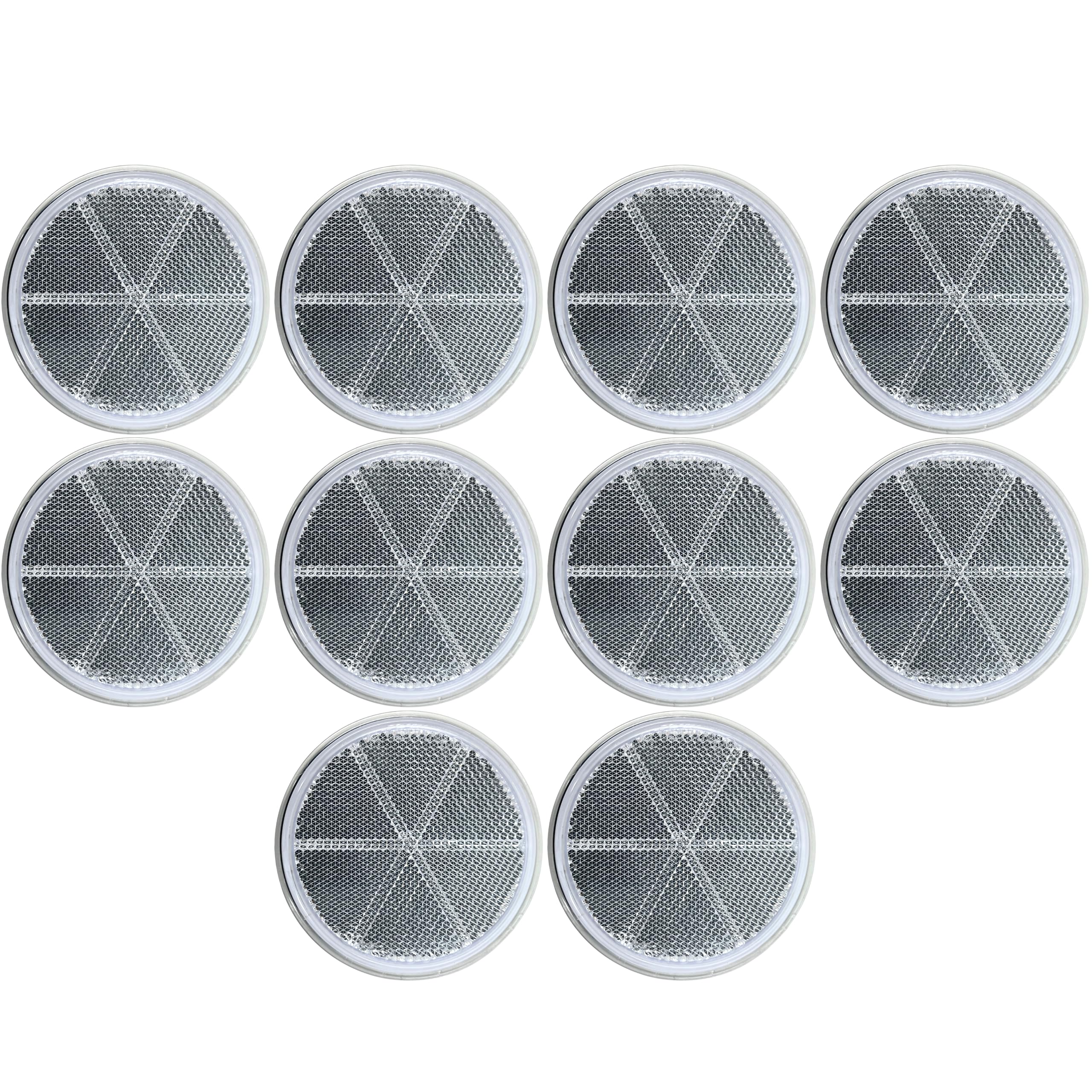 Class A 3" Round Reflector Strong Stick-on