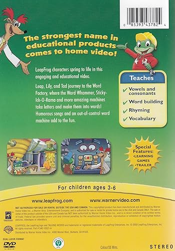 Miniatura 2 de LeapFrog Talking Words Factory (Pre-Reading)