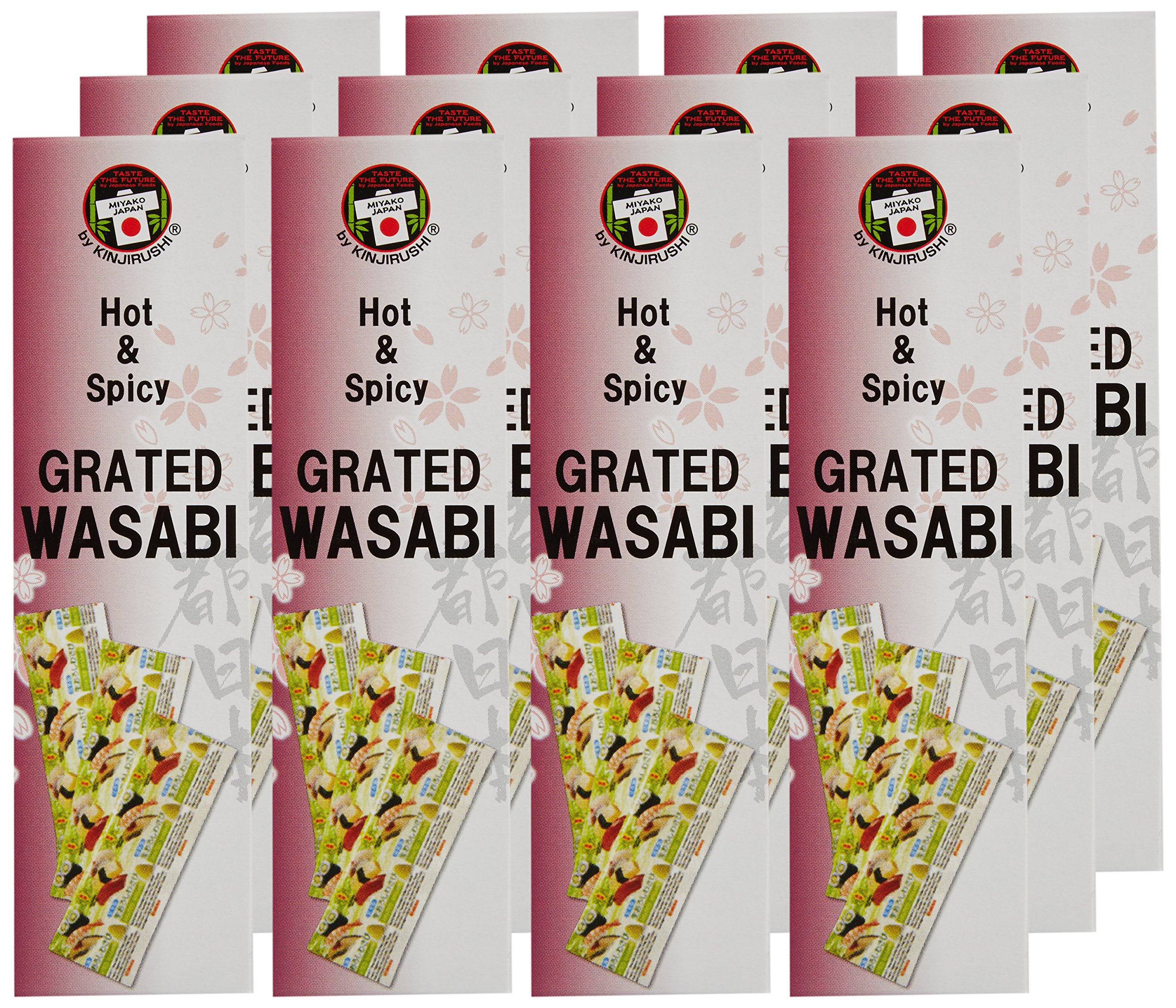 Miyako Wasabipaste, grün, 12er Pack (12 x 25 g Tube)