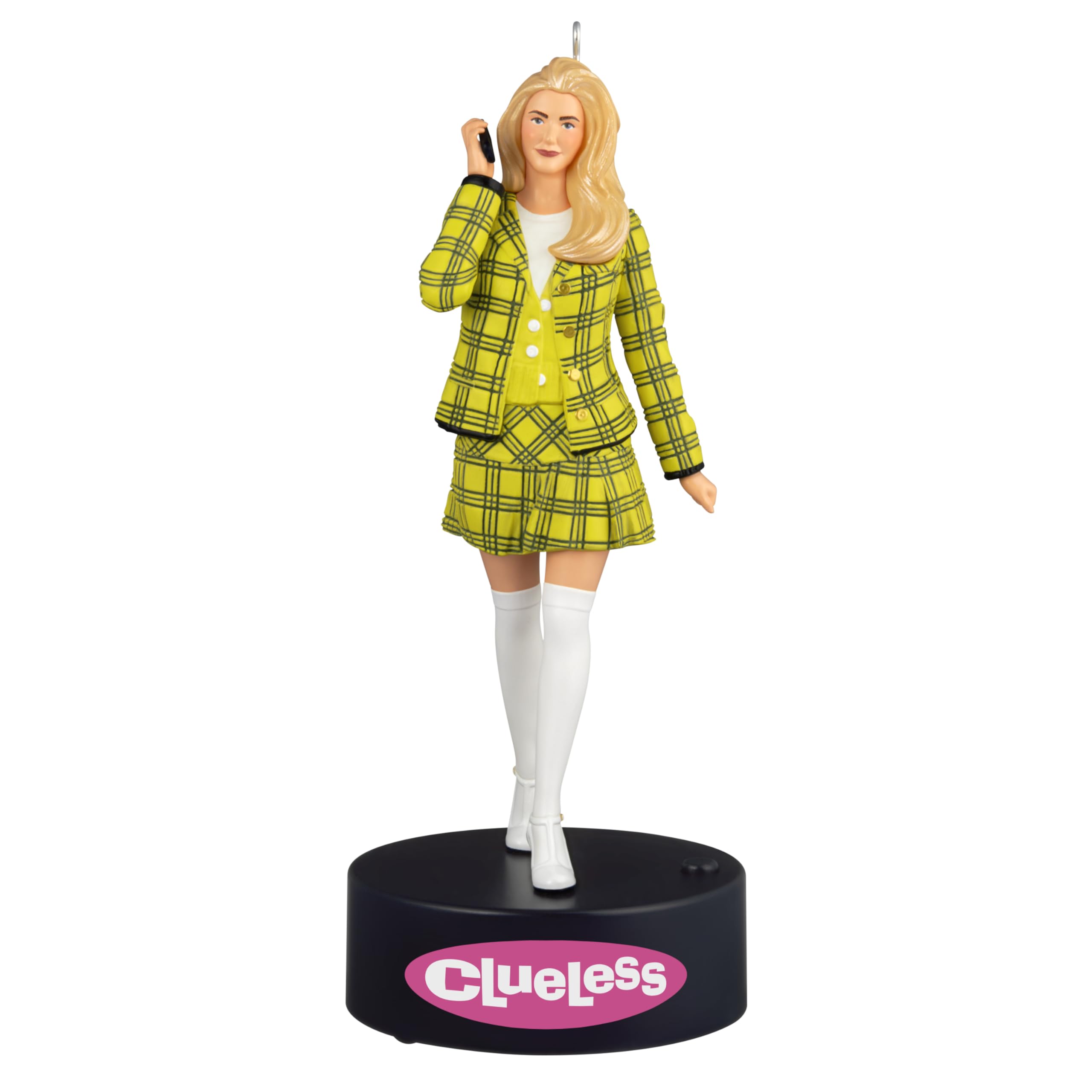 Hallmark Keepsake Christmas Ornament 2025, Clueless Cher Horowitz with Sound, Movie Gifts