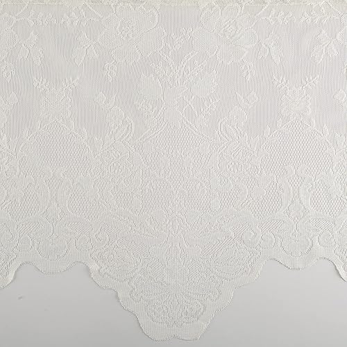 Miniatura 4 de No. 918 Alison - Cortina traslúcida de encaje para cocina, de 58 x 14 pulgadas