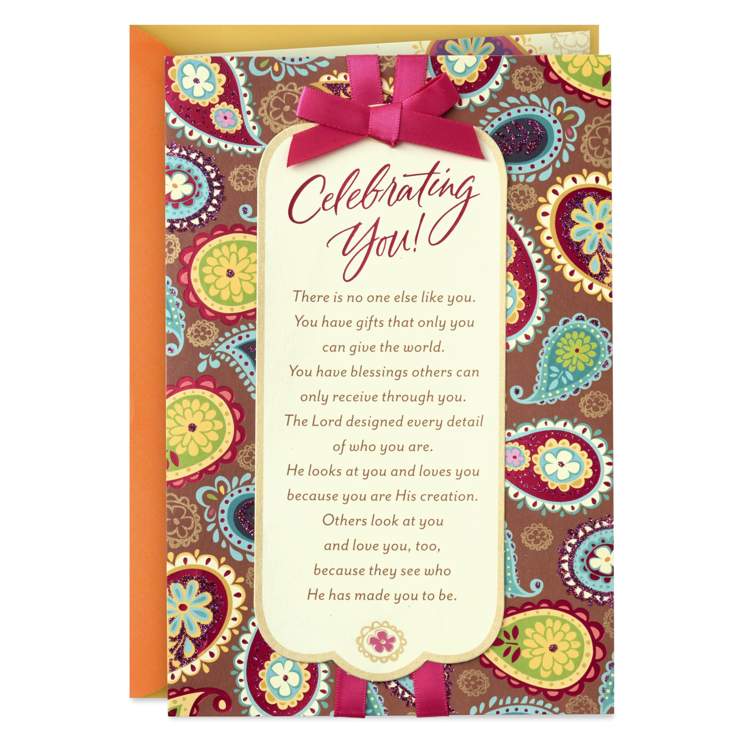 Hallmark Mahogany Religious Birthday Card for Her (Celebrating You)