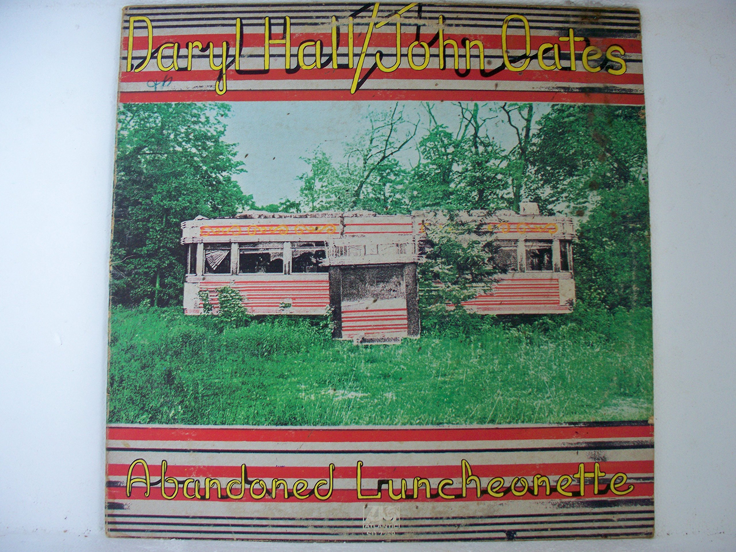 Daryl Hall & John Oates Abandoned Luncheonette Original Atlantic Records Stereo release SD 7269 1970's Philly Soul/Rock Vinyl (1973)