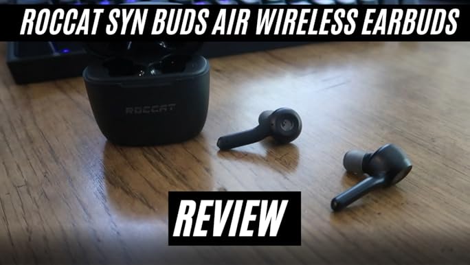 ROCCAT SYN Buds Air ワイヤレスイヤフォン Amazon.com: ROCCAT Syn Buds Air True Wireless Earbuds for