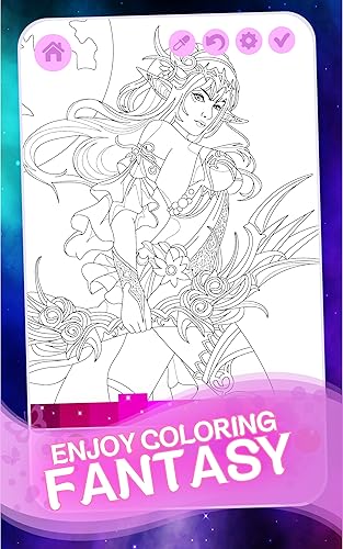 Fantasy Love Coloring Games