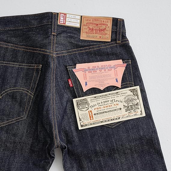 パンツ Levi s Vintage C lothing 505-0217 $295 LEVI LVC 505-0217 VINTAGE 1967 BIG E REDLINE SELVEDGE