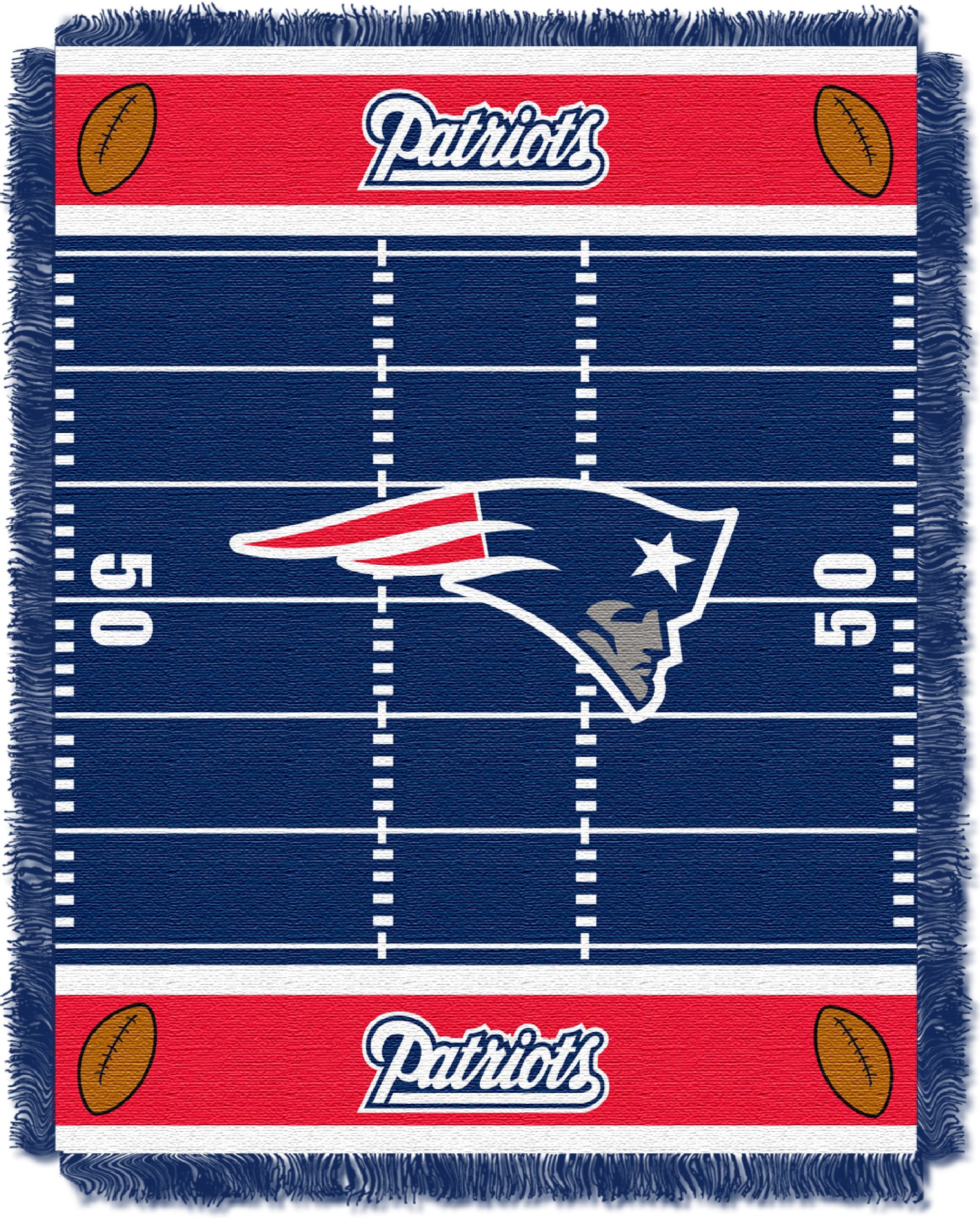 Northwest Officially Licensed NFL New England Patriots 