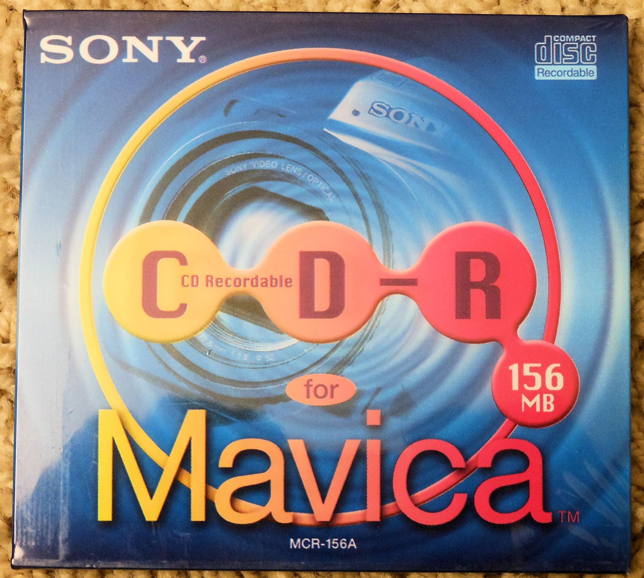 SonyMCR-156A 3-Inch CD-R for Mavica(R) CD-1000 Digital Camera (Discontinued by Manufacturer)