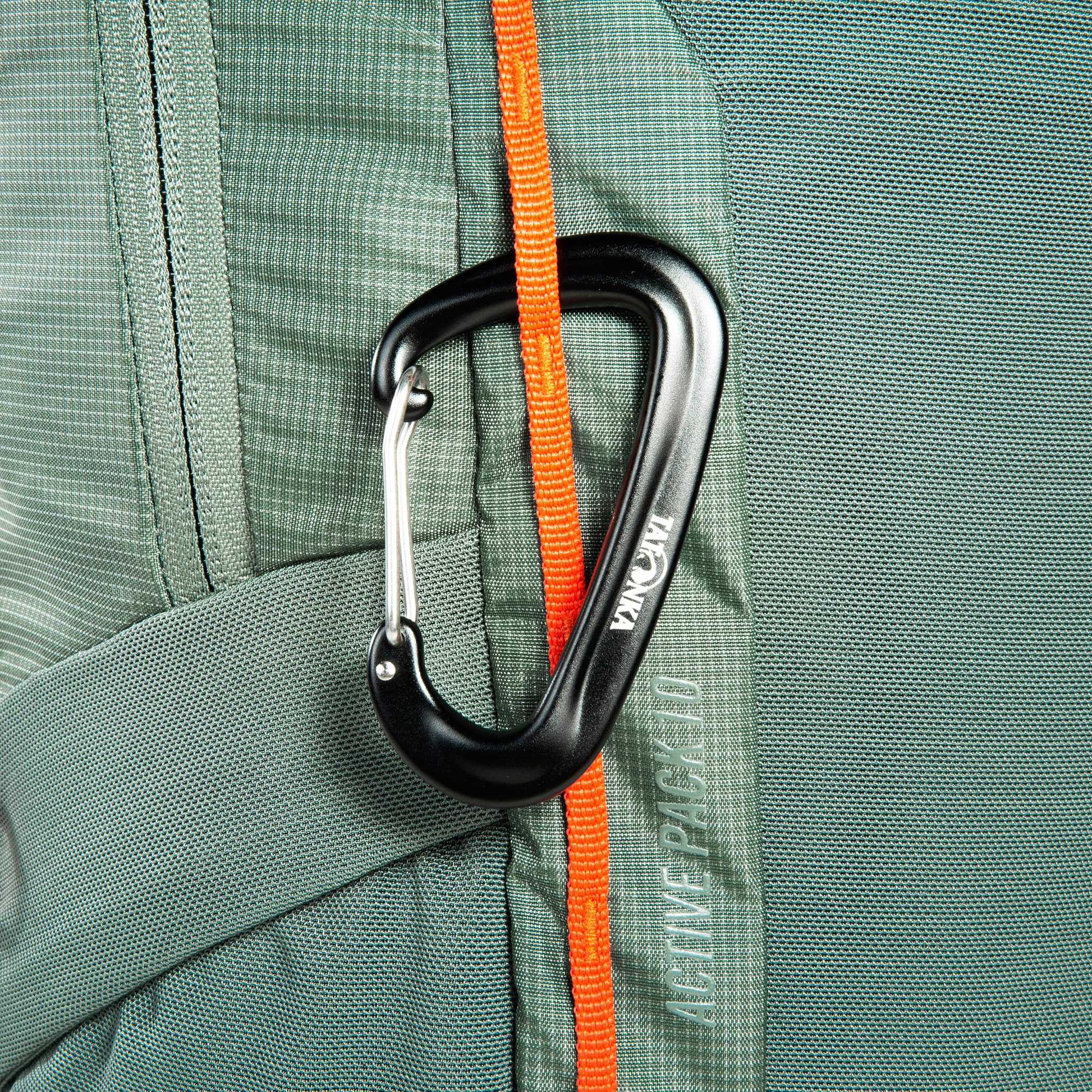 Tatonka Active Pack 10 - Kleiner, Leichter Rucksack mit Mehreren Fächern und Taschen, Trinkblasenfach und 10 Liter Volumen