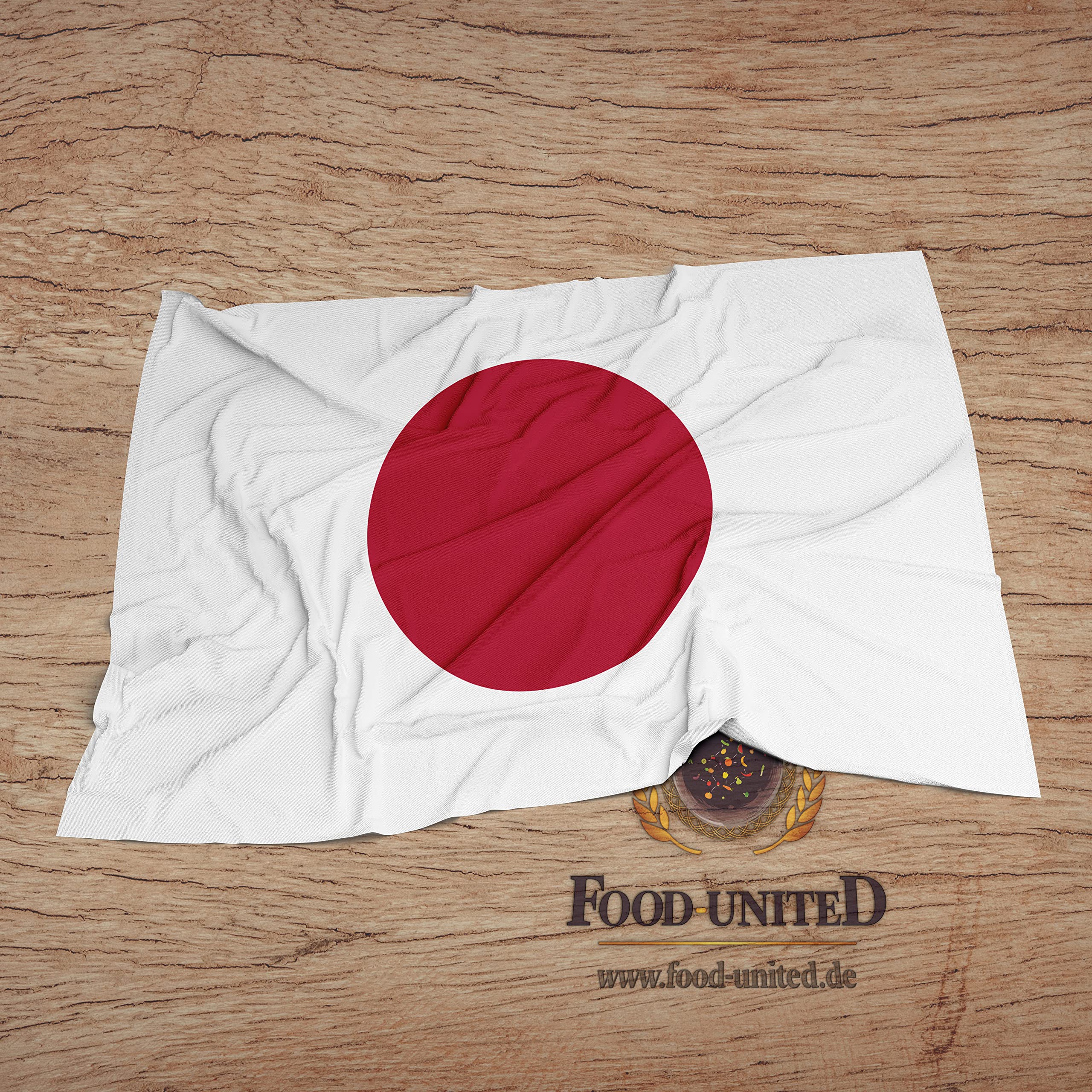 Food-United japanische Umeboshi Salz-Aprikosen-Pflaumen 1000g nur 3 Zutaten Ume Früchte Meersalz Shiso-Blätter ohne Aromen ohne Konservierungsstoffe natürlich fermentiert alte japanische Ess-Tradition