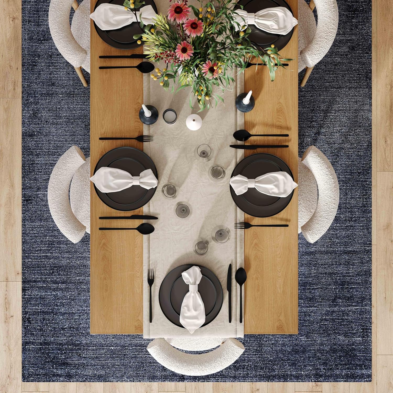 Tov Furniture Nolan Natural Wood Dining Table