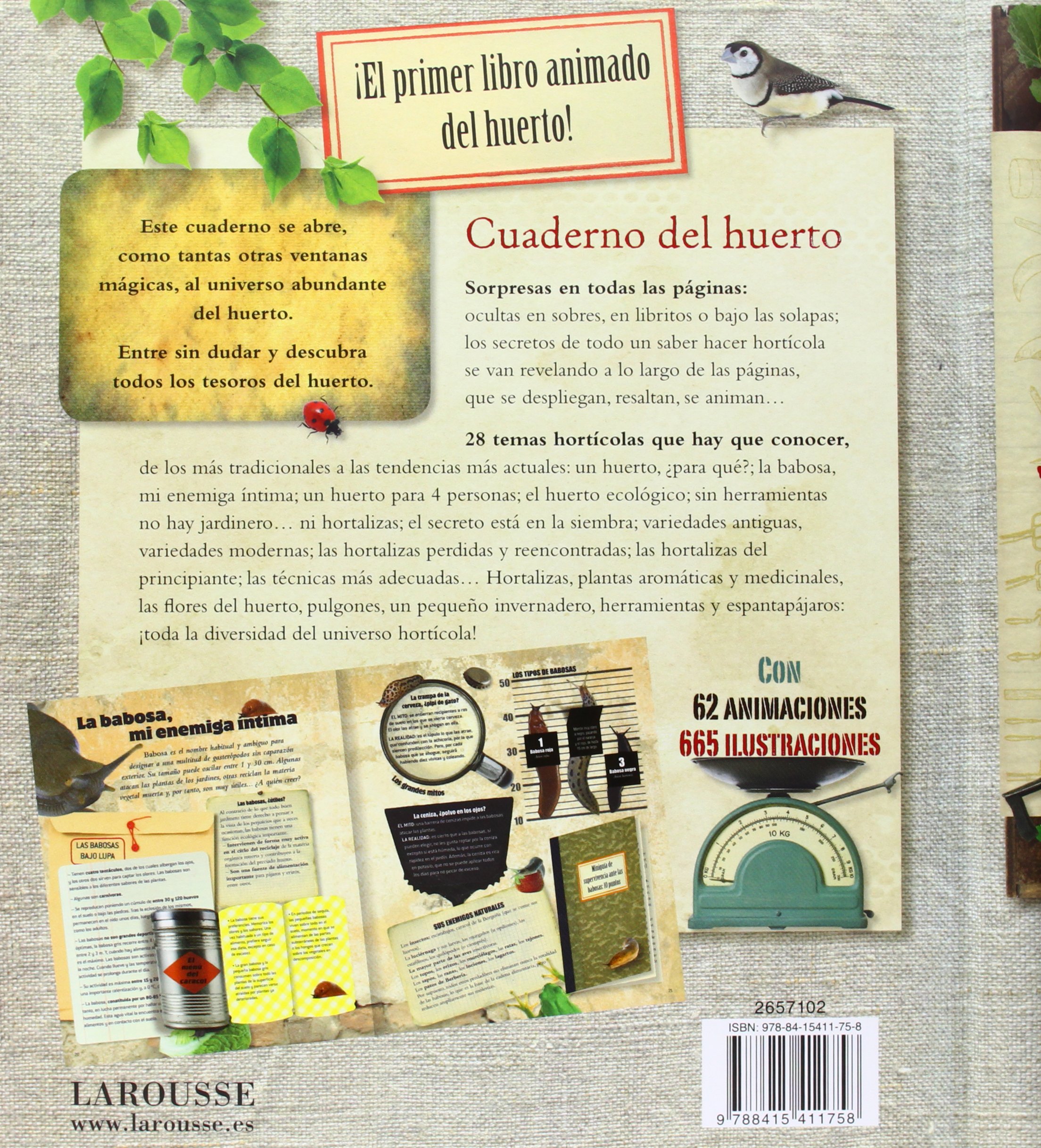 Cuaderno del huerto (Larousse - Libros Ilustrados/ Prácticos - Ocio Y Naturaleza - Jardinería - Larousse De...)