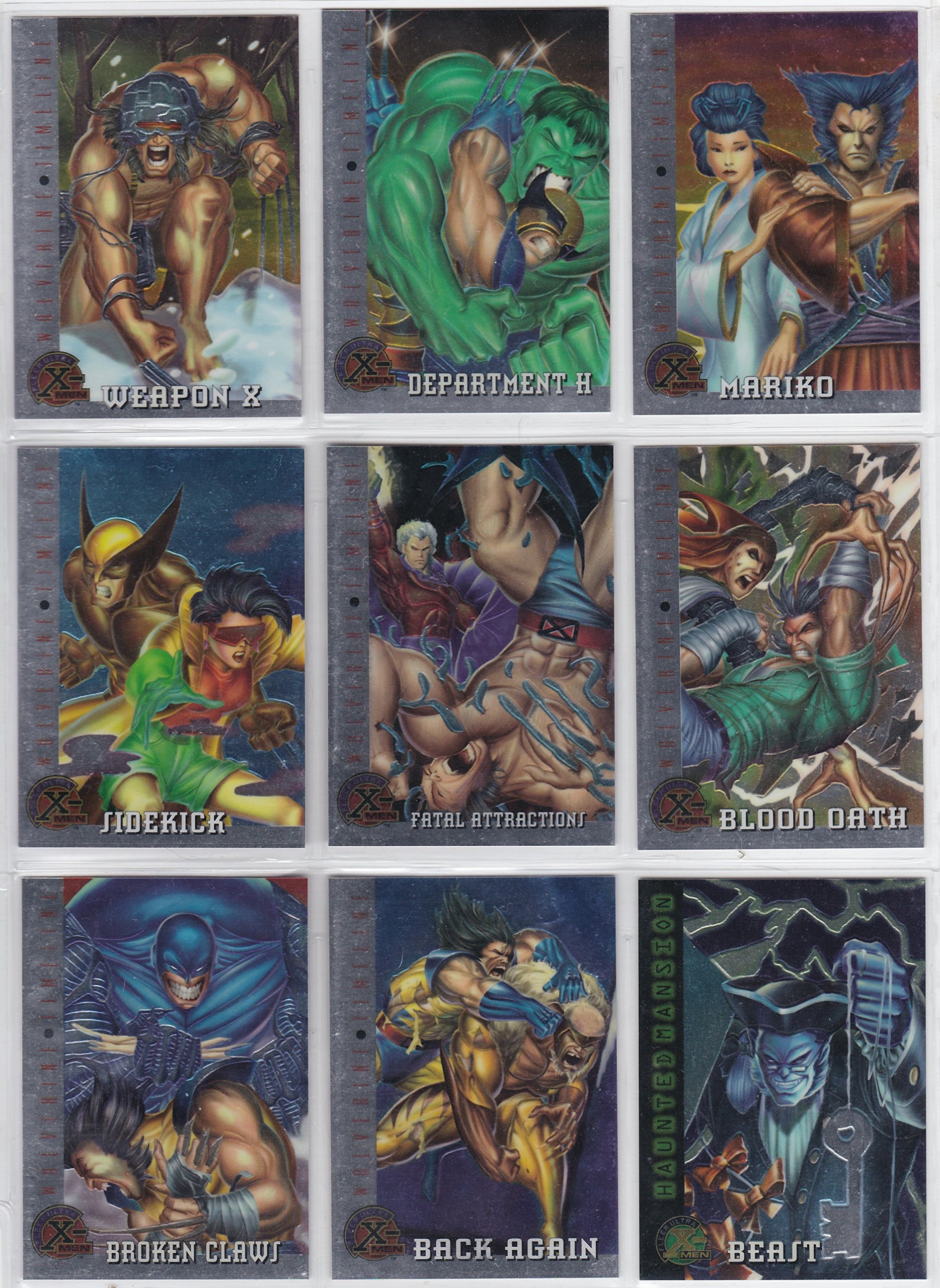 fleer ultra X-MEN haunted mansion 7枚セット $_57.JPG?set_id=8800005007