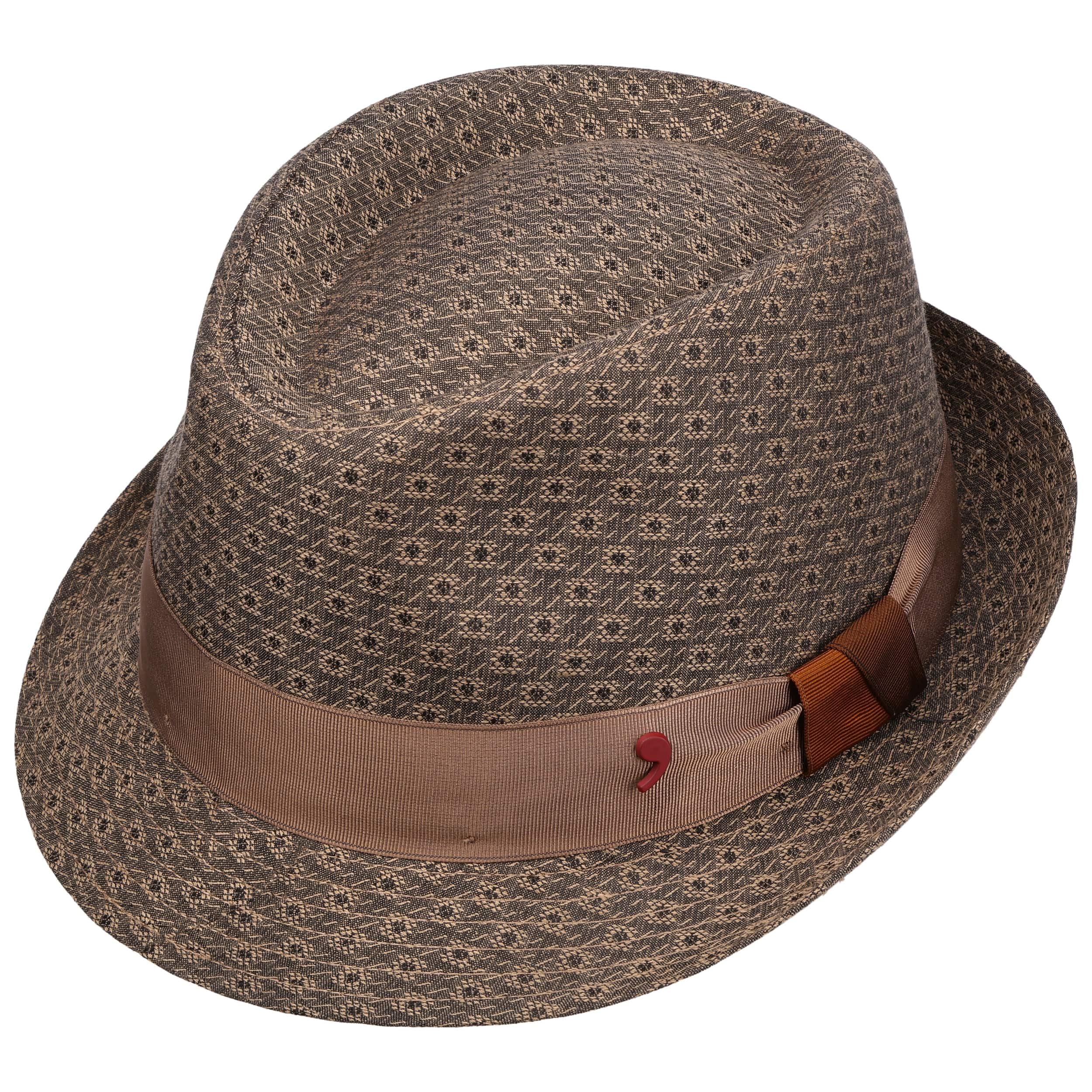 Salvio Trilby Stoffhut Stofftrilby Sommerhut Baumwollhut Damen/Herren - Made in Italy mit Futter, Futter Sommer Frühling-Sommer