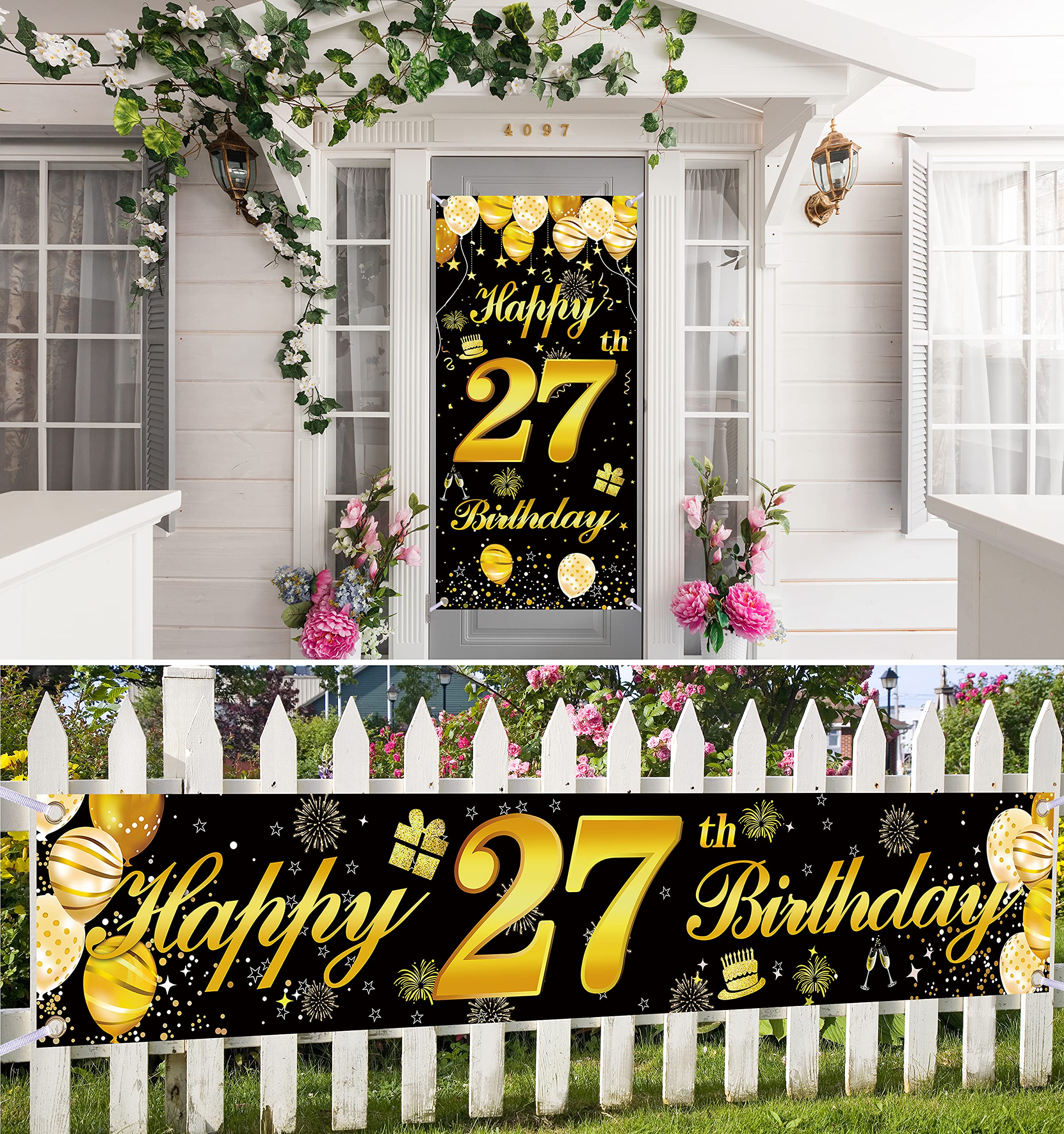 Decorazioni per 17° compleanno Rosegold, 17° sfondo banner sfondo sfondo foto cabina segno, 73 × 43 pollici extra large festone diciassette compleanno per ragazze 17 ° compleanno forniture per