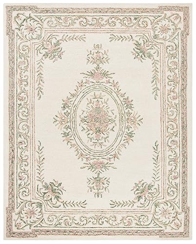 Area Rug 8x10 - Micro-Loop Collection - Large - Ivory