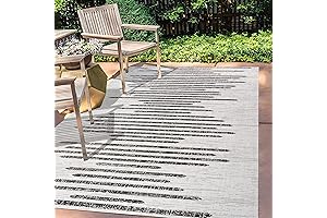 JONATHAN Y Zolak Berber Stripe Geometric Indoor Area Rug