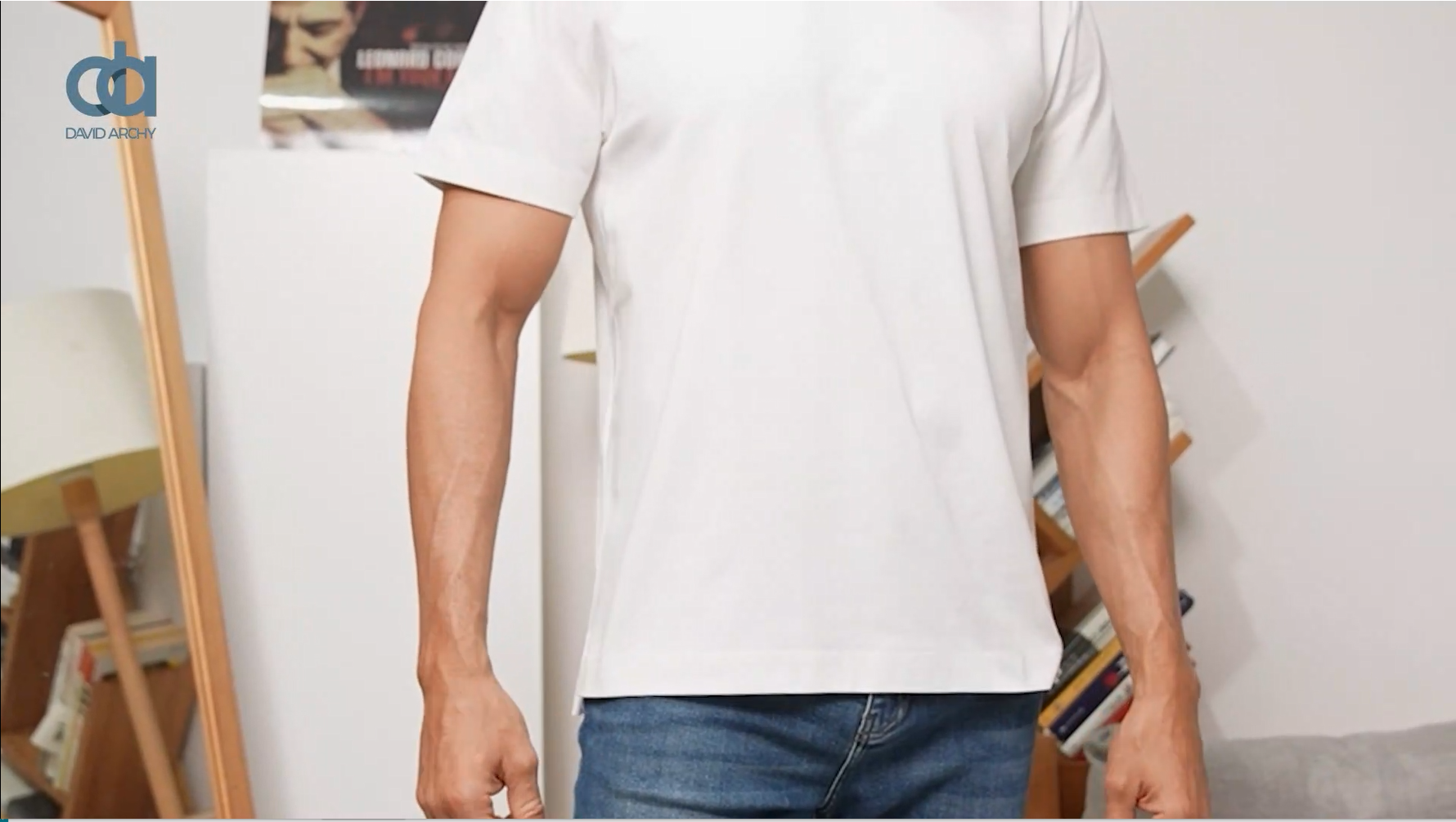 DAVID ARCHY Sorona - Camiseta Pesada De Algodón Para Hombre, Estilo Casual, Lisa, Con Dobladillo Curvado, Cuello Redondo, Paquete De 2 Unidades (S, Negro