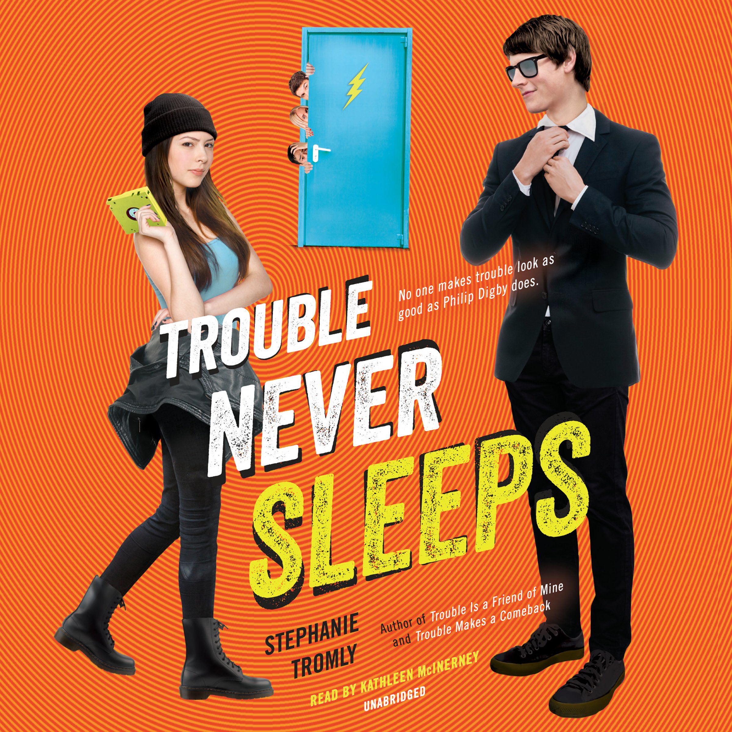 Cover art for Trouble Never Sleeps