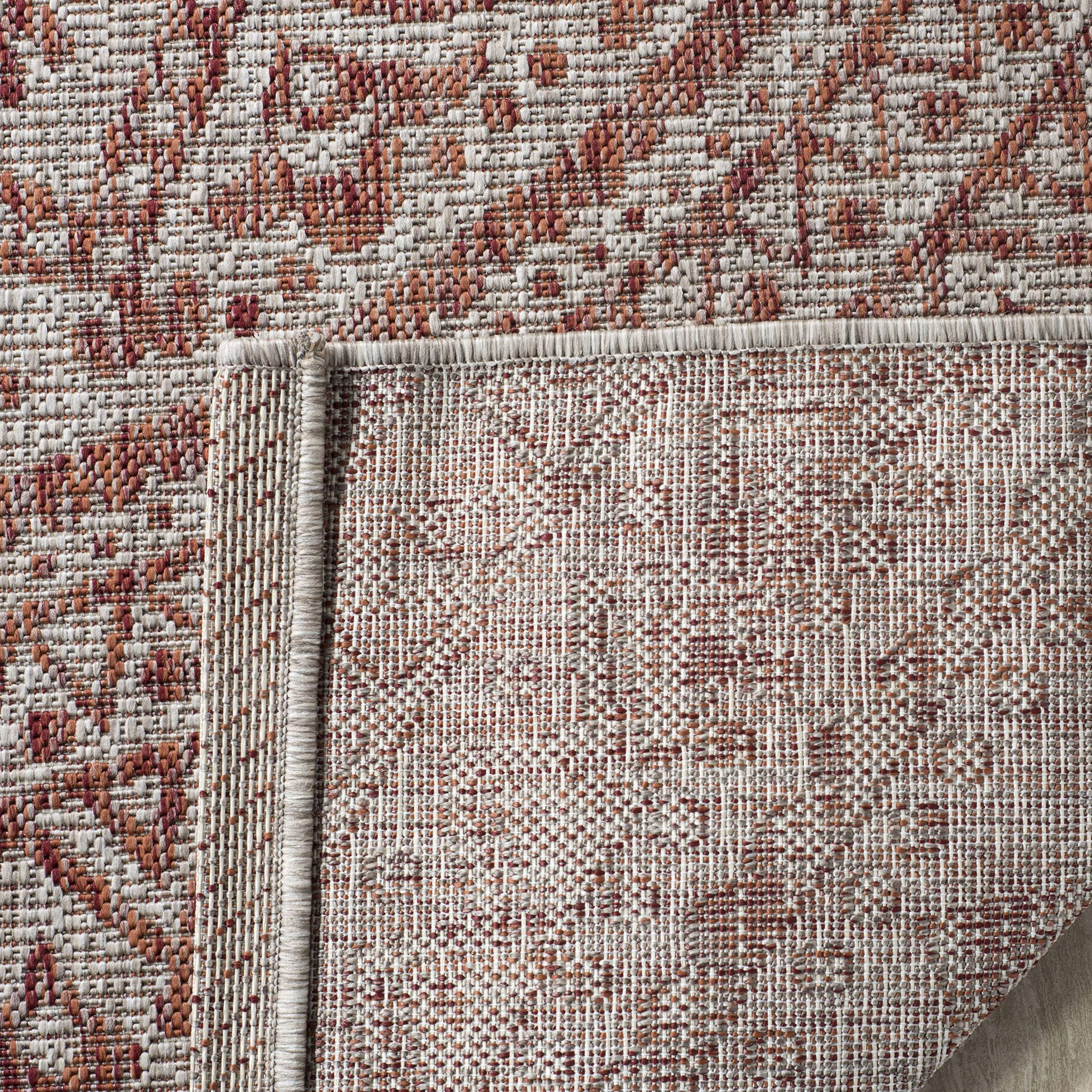 Tapis Safavieh Courtyard 122x170cm - Polypropylène Naturel Crème Salon