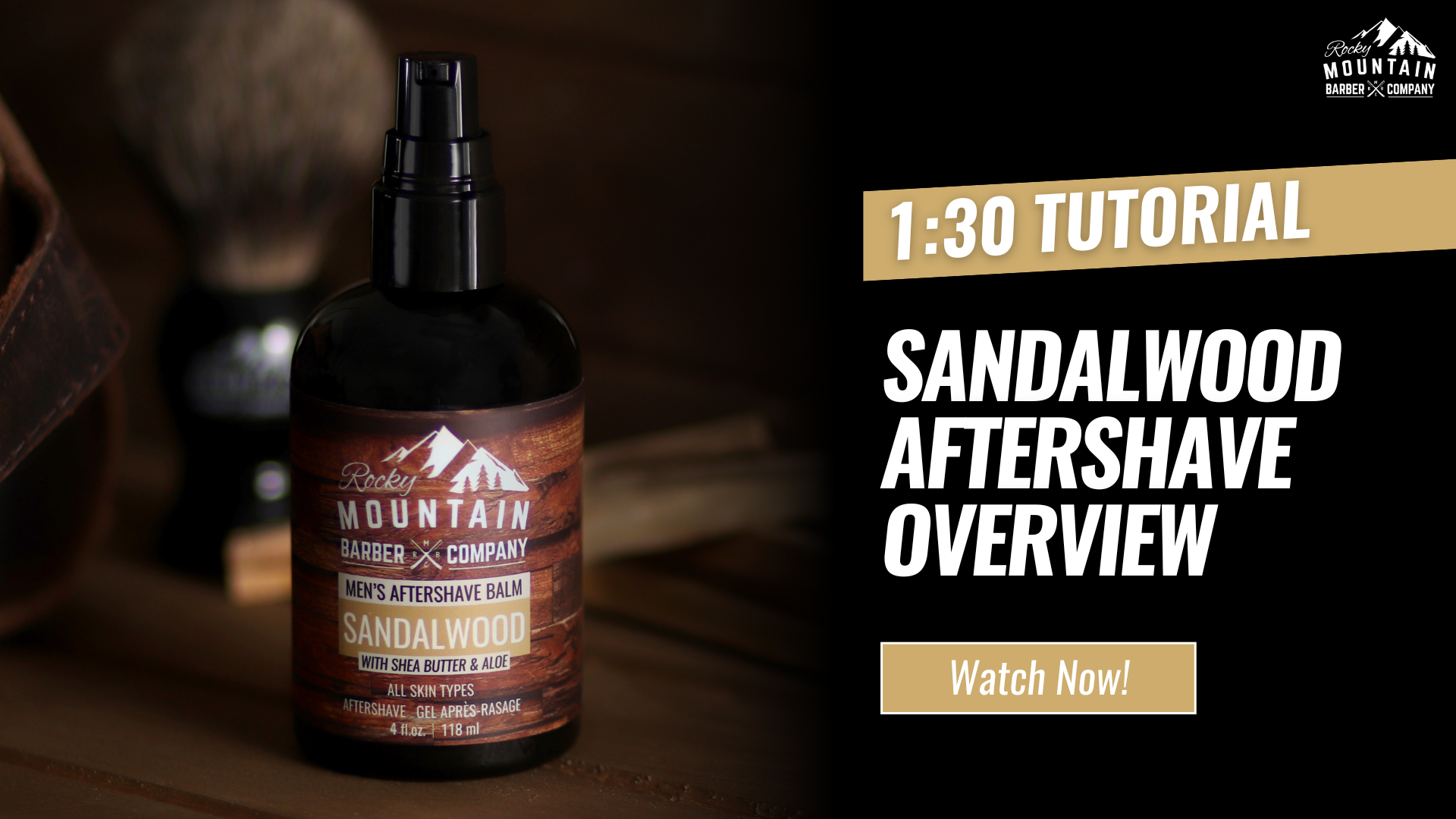 Amazon.com: Rocky Mountain Barber Company Aftershave Balm for Men