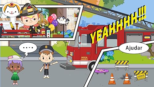 Miga Town:o posto de bombeiros