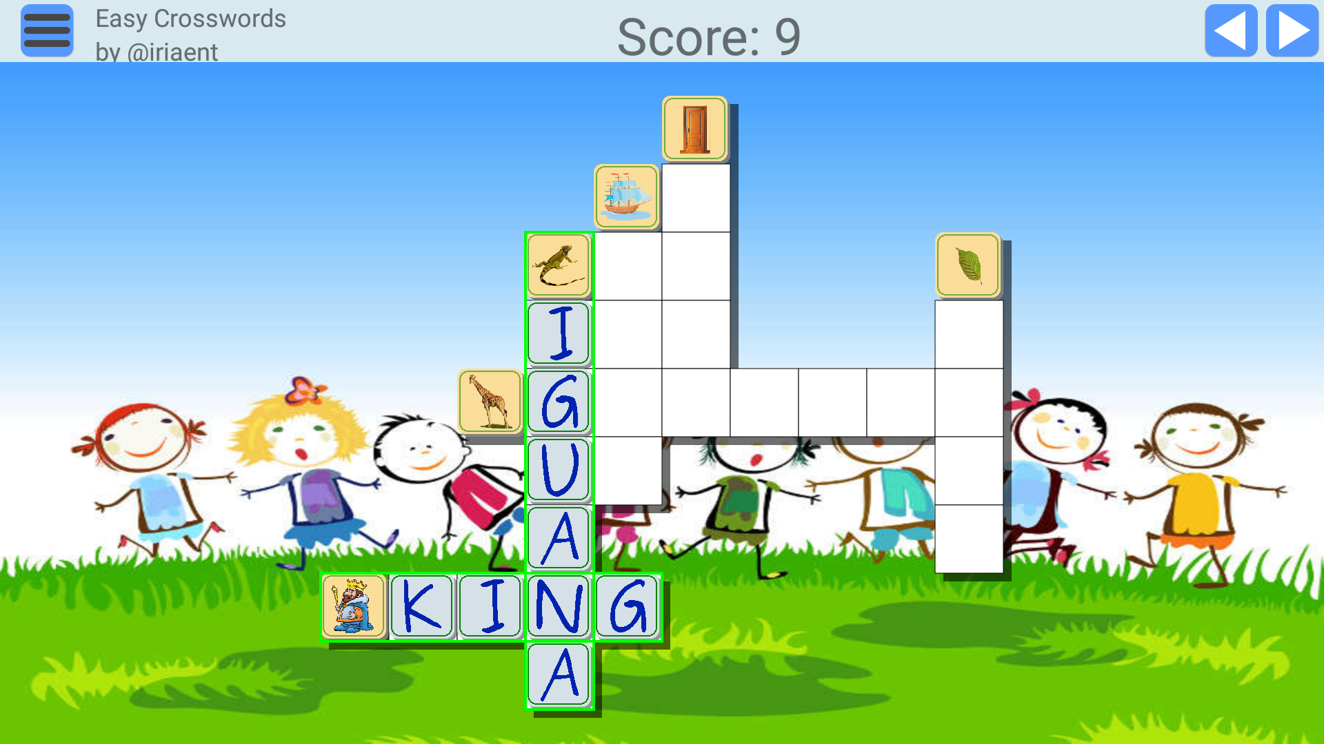 Crossword puzzle for kids amazon co uk appstore for android