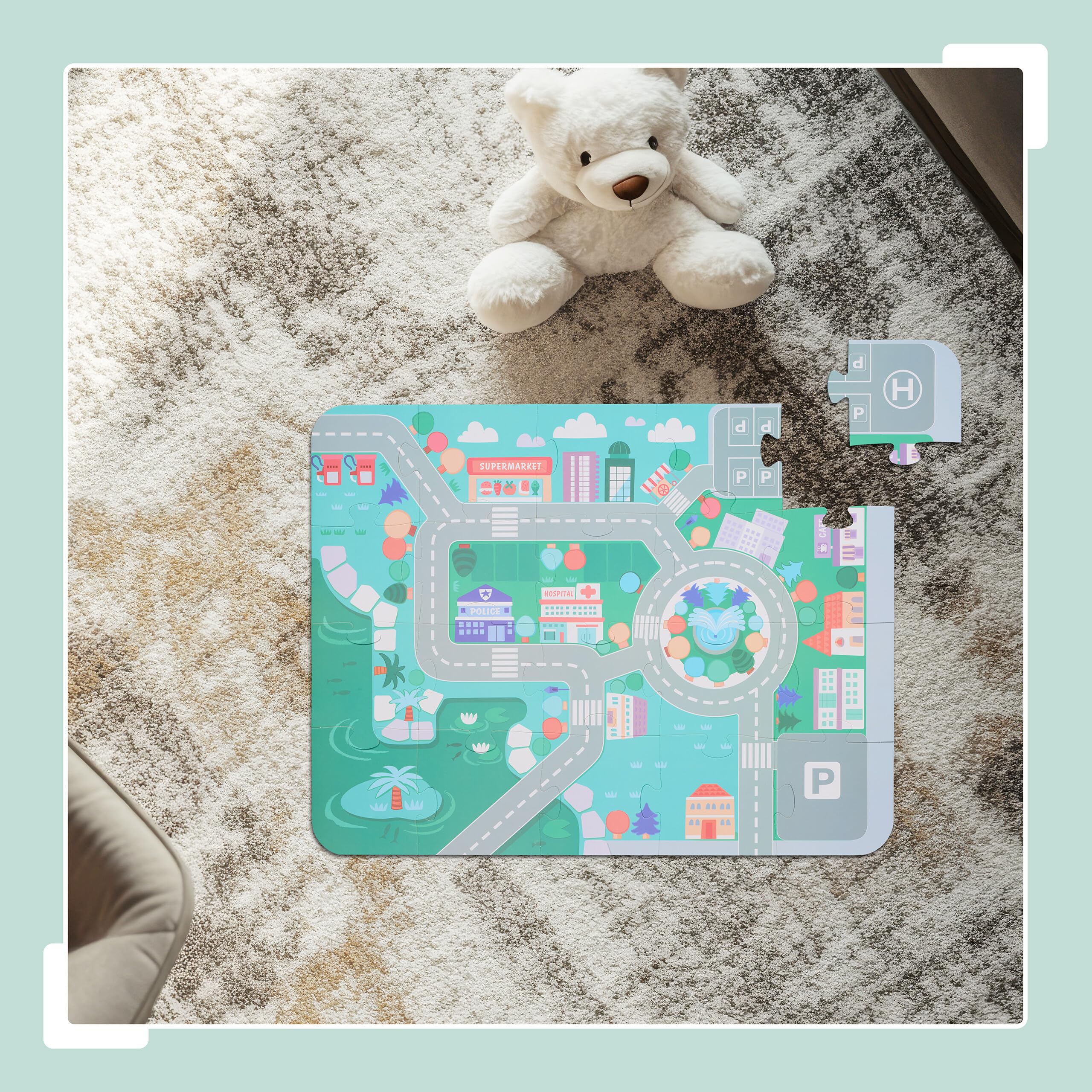 100 Blocchi Da Costruzione In Legno Di Faggio | Relaxdays | Mattoncini Colorati Per Bambini Da 3 Anni | Gioco Educativo