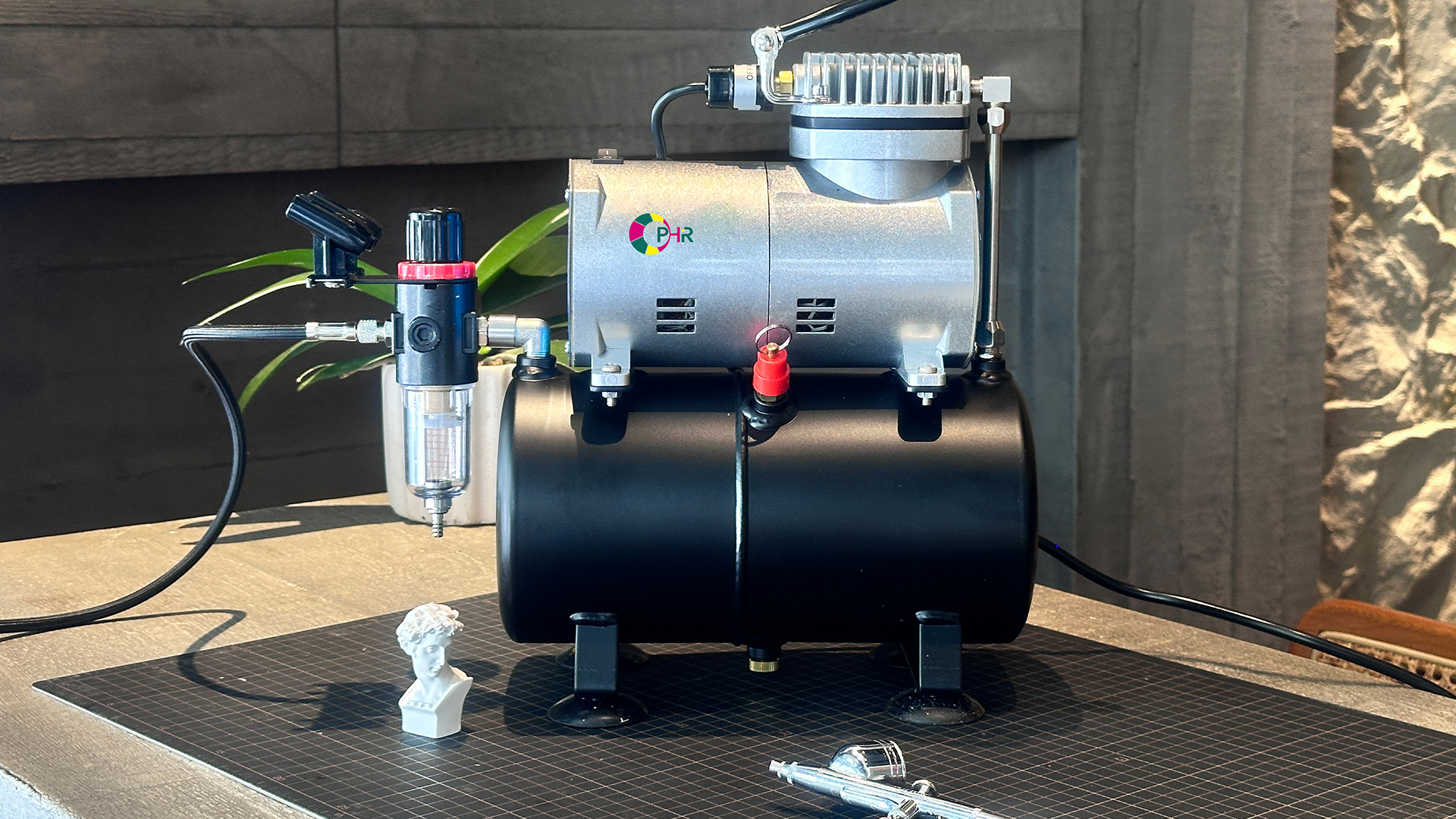 Amazon.com: OPHIR 110V Airbrush Kit, Quiet 1/6 HP Air Brush with