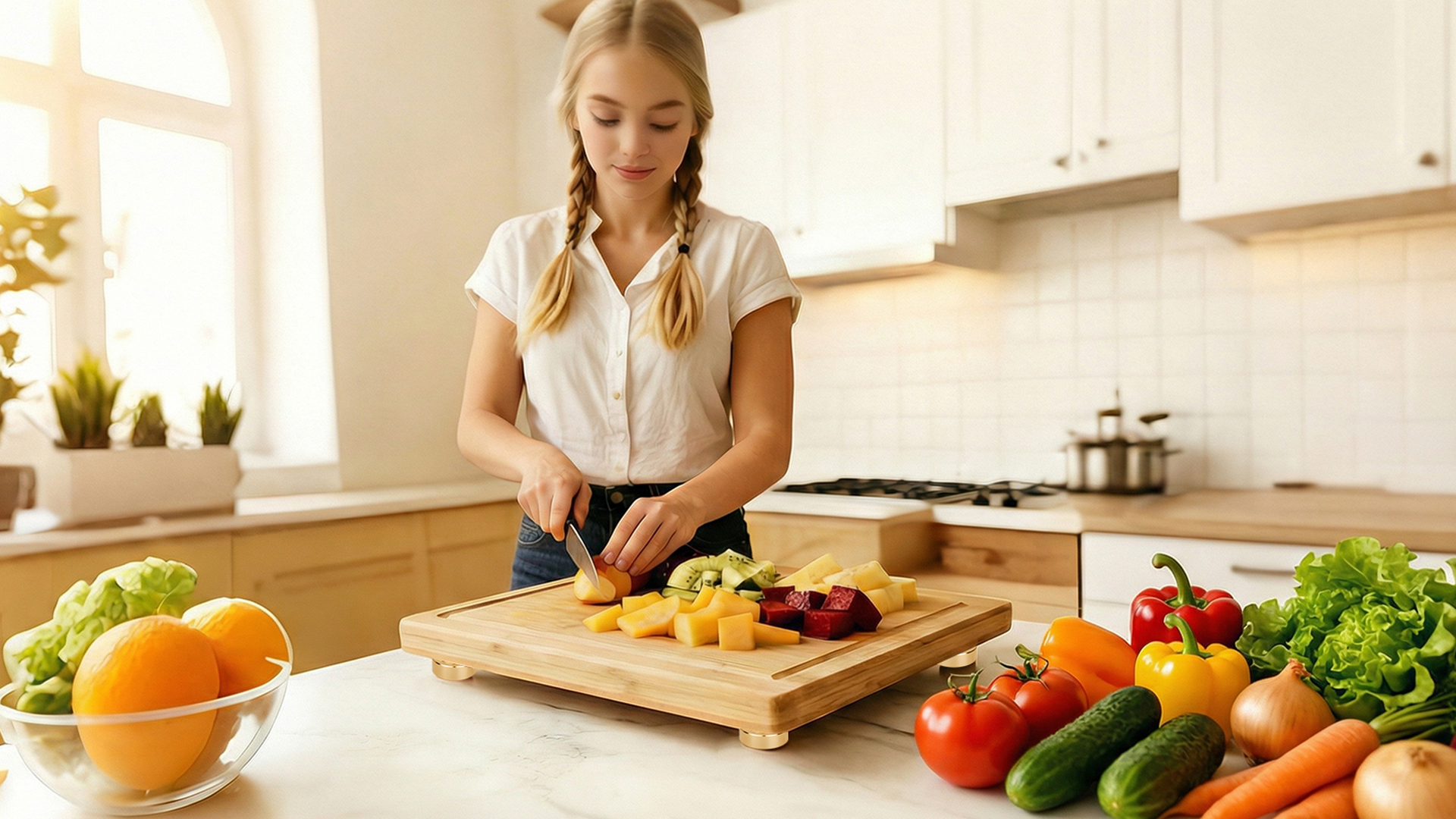 4 piezas de pies para tabla de cortar en latón con almohadillas antideslizantes y tornillos (hardware extra) – pies antivibración para tablas de cocina, protección contra rayones en encimeras, sillas y armarios – 1,18 x 0,39 pulgadas miniatura 7