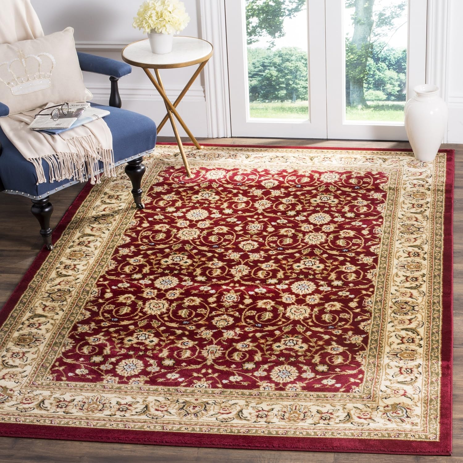 SAFAVIEH Lyndhurst Collection Area Rug 9' x 12', Red