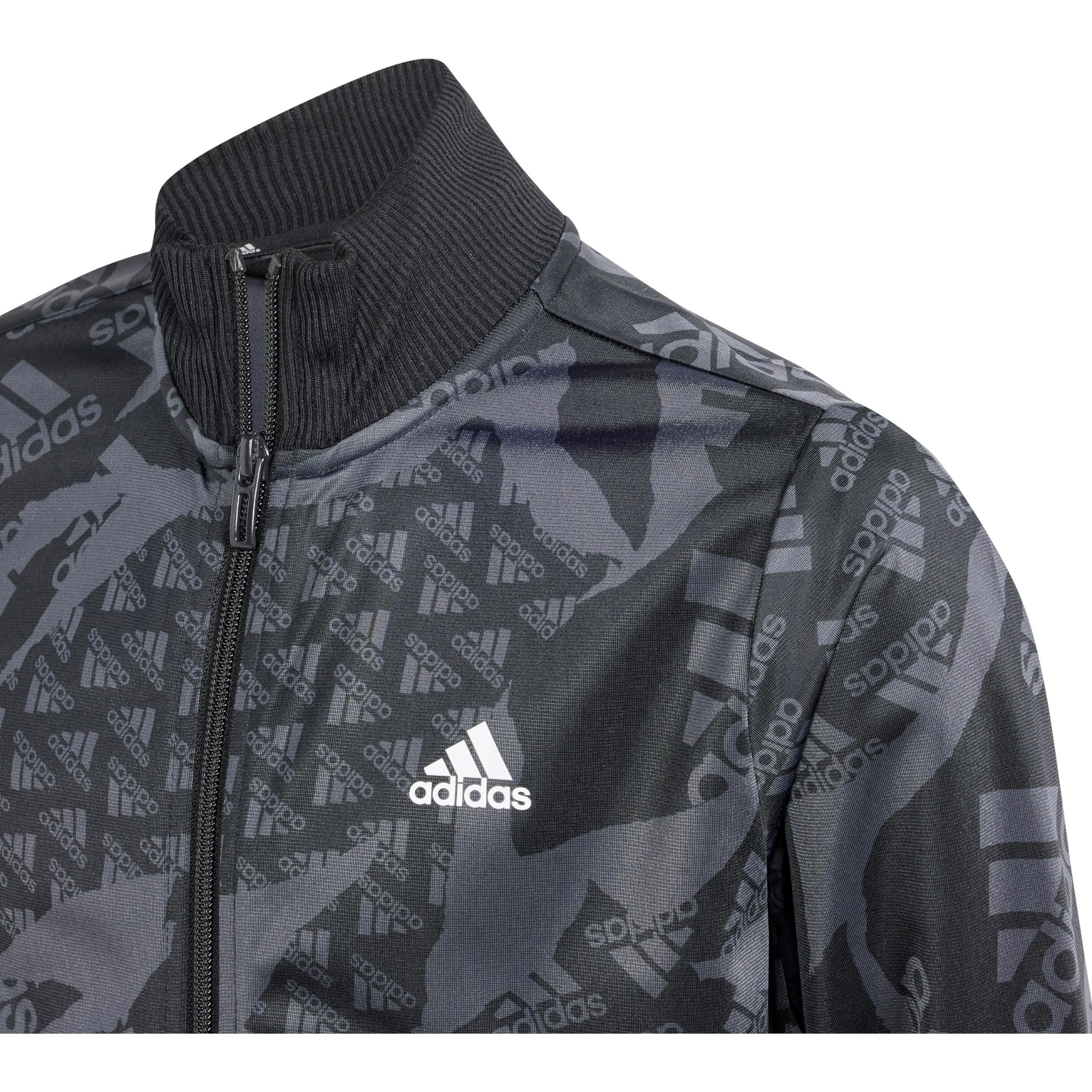 adidas Essentials Allover Print Track Suit Kids Chándal, Unisex niños