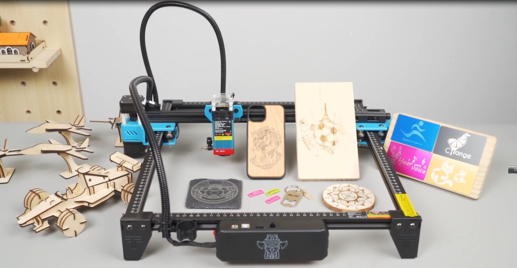 TTS-55 PRO 5.5W Laser Engraver Machine Laser Cutter Ferramenta de