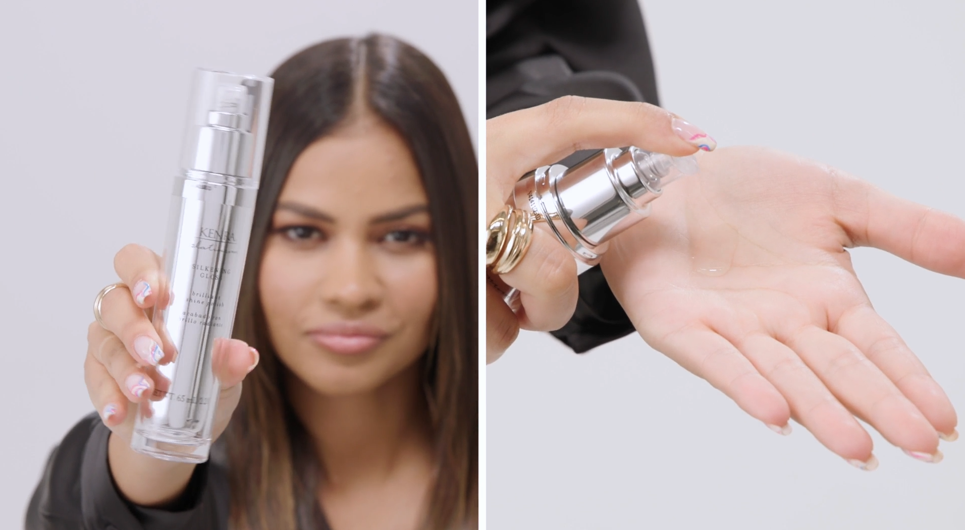 Kenra Platinum Silkening Gloss | Brilliant Shine Polish | Tames Frizz & Smooths Flyaways | Lightweight Formula | Protects Against Humidity | Smooths Dry Ends | Medium To Coarse Hair