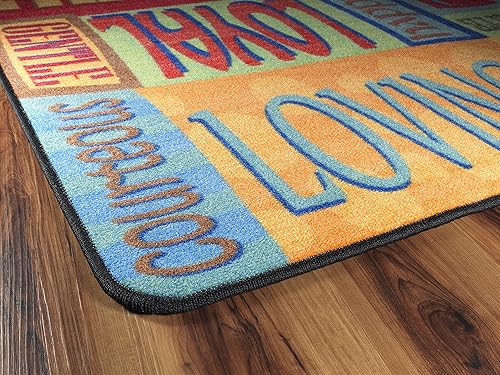 Miniatura 13 de Flagship Carpets. Alfombra educativa para el aula, para niños., Multicolor, 1
