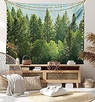 Vista 53 de Lunarable Tapiz abstracto, diseño floral de cachemira batik, adorno dibujado a mano, decoración de tela para colgar en la pared para dormitorio