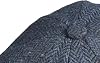 PEAKY BLINDERS 8 Piece 'Newsboy' Style Flat Cap -Tweed Wool Fabric Variations
