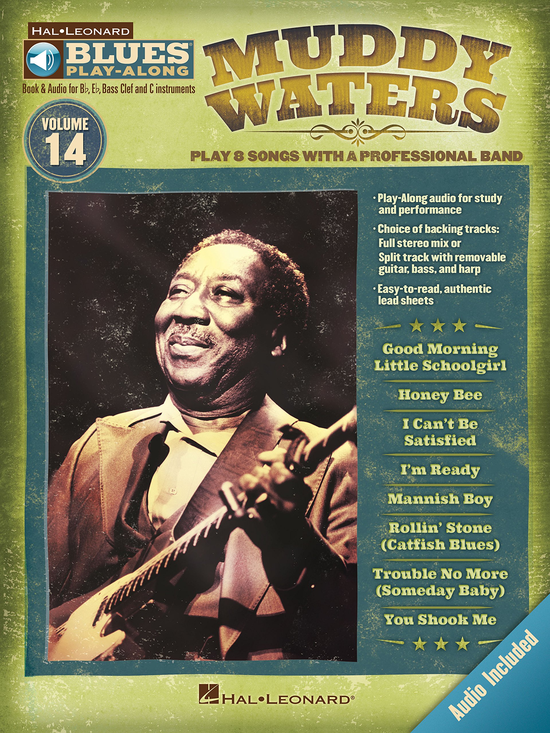 Muddy Waters Blues Play-Along Songbook: Volume 14