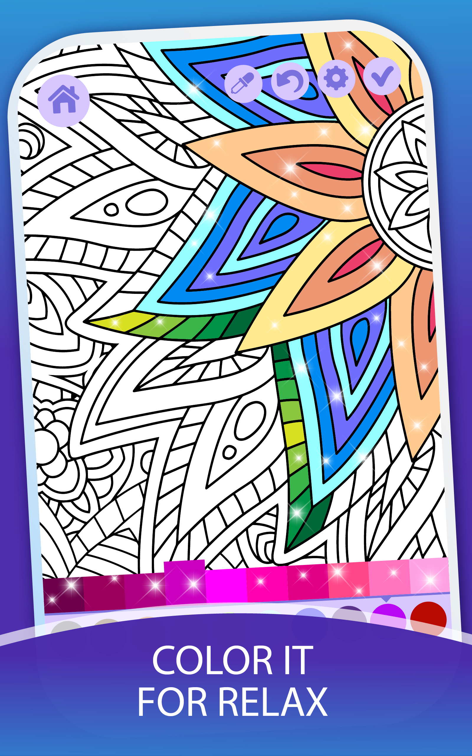 Antistress Adult Coloring Book - App on Amazon Appstore