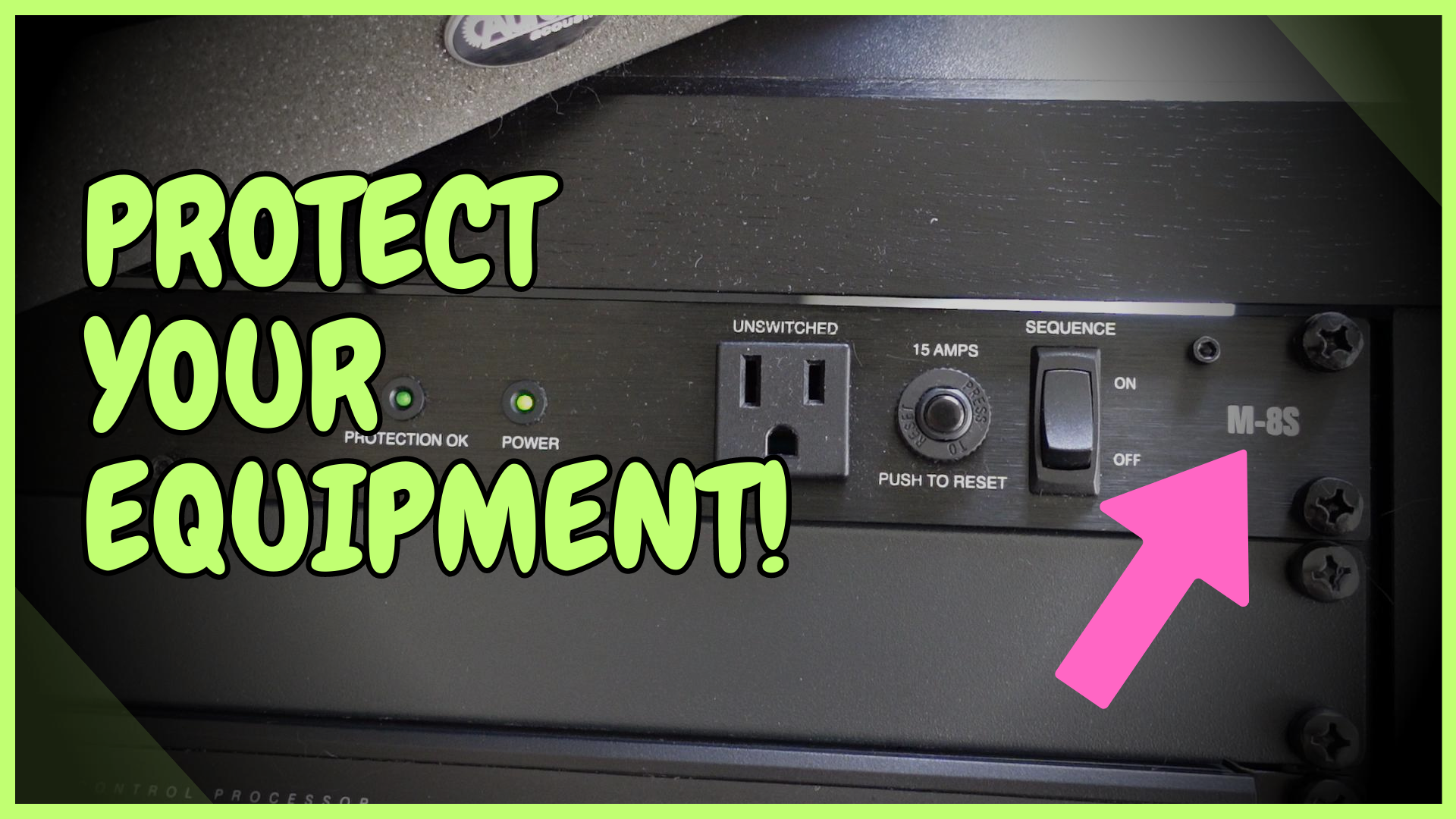 Watch Furman M-8S Power Conditioner on Amazon Live