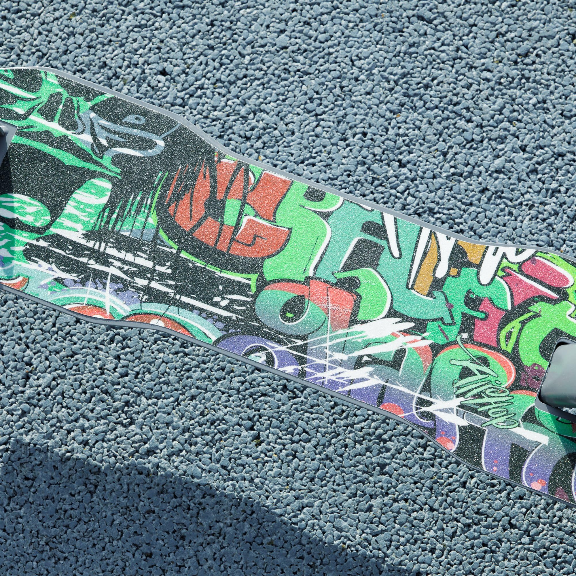 AIYAPLAY Roller Kinder Scooter mit 200 mm Rollen Bremse, klappbarer Kinderroller Höhenverstellbarer Tretroller Kickscooter für Kinder Jugendliche 6-12 Jahre Cityroller bis zu 100 kg