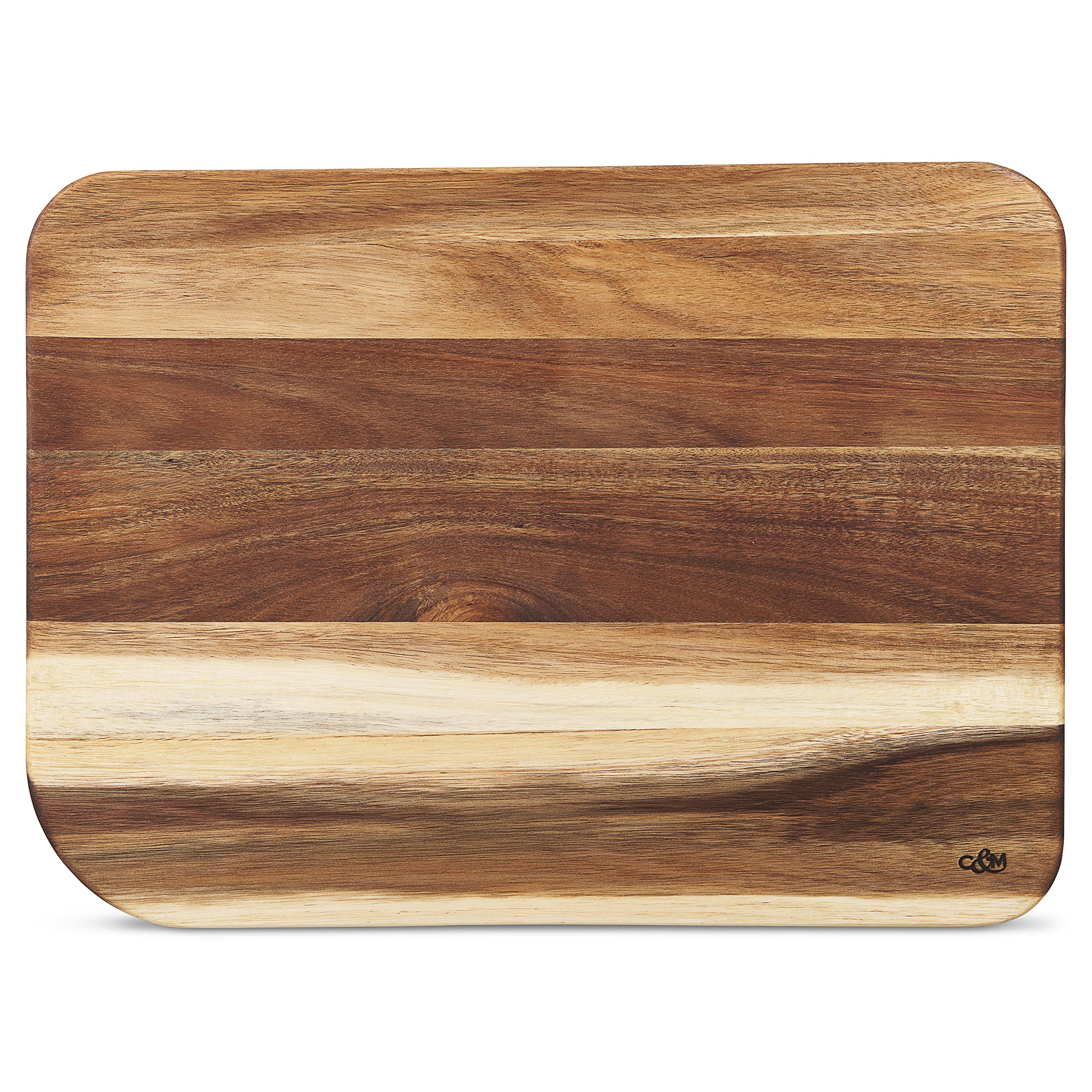 Cole & Mason H722129 Berden Planche a Decouper en Bois Pour Viande/Poisson Avec Rainure À Jus | (L)467mm x (W)347mm x (D)29mm | Ne pas laver au lave-vaisselle | Garantie de 2 Ans