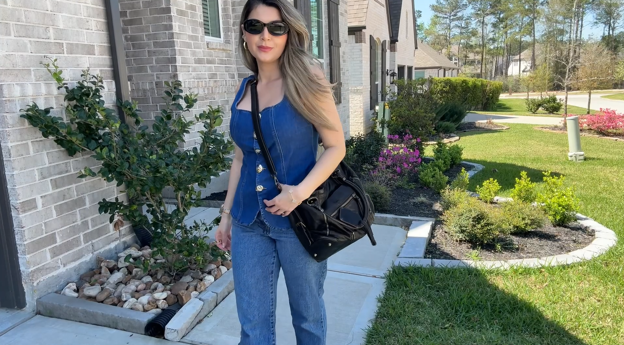 Bolso Tote vegano grande para mujer con cierre miniatura 7