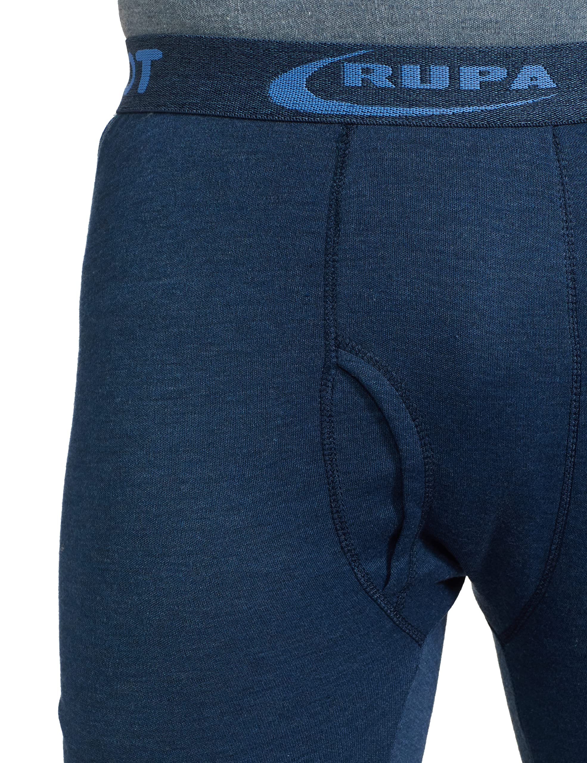 Rupa Thermocot Men's Thermal Bottom (8903978496399_VOLCANO GENTS TROUSER -OE -80_Blue) 1