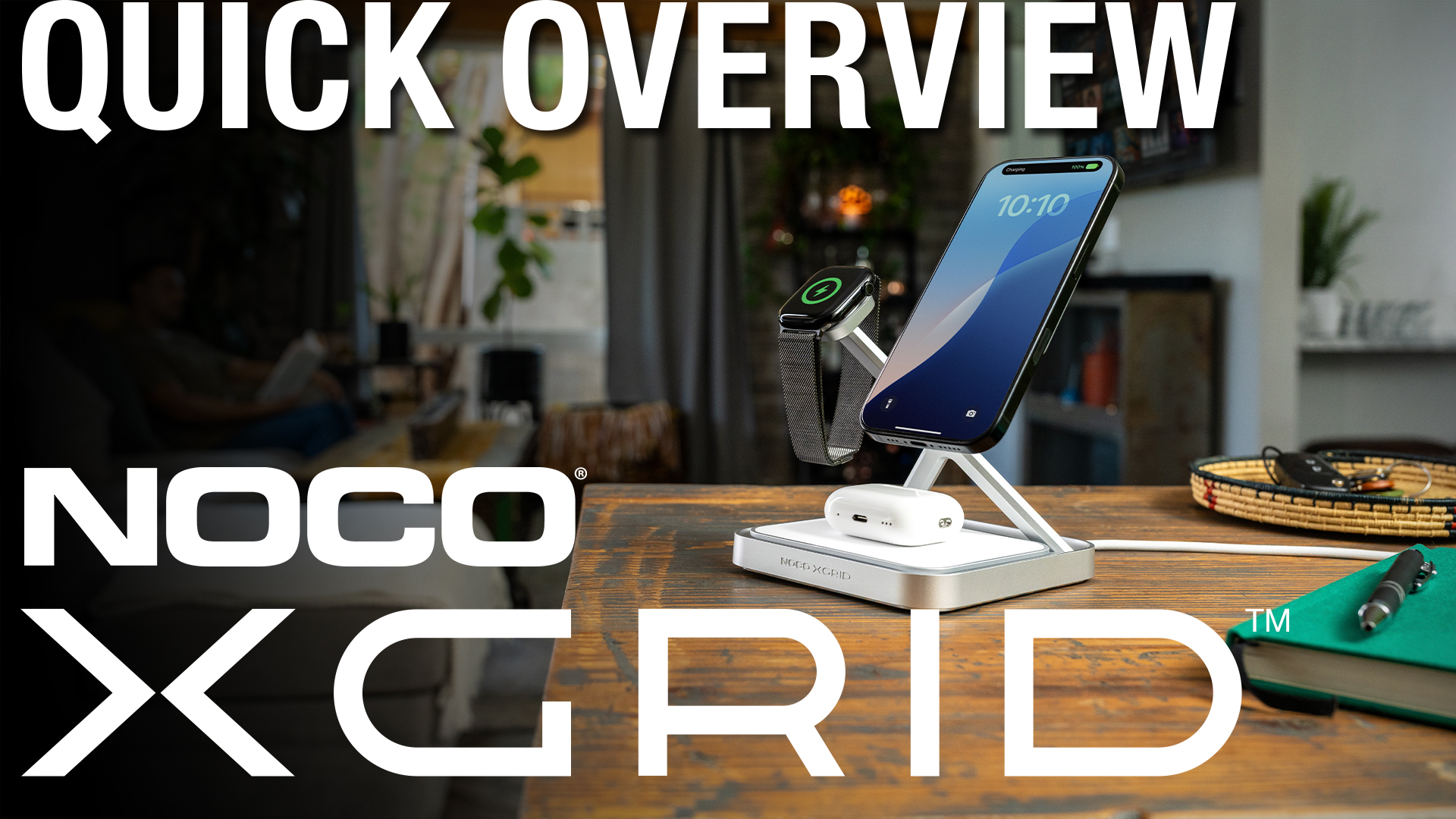 Amazon.com: NOCO XGrid XDS3: 3-in-1 Wireless Charging Stand