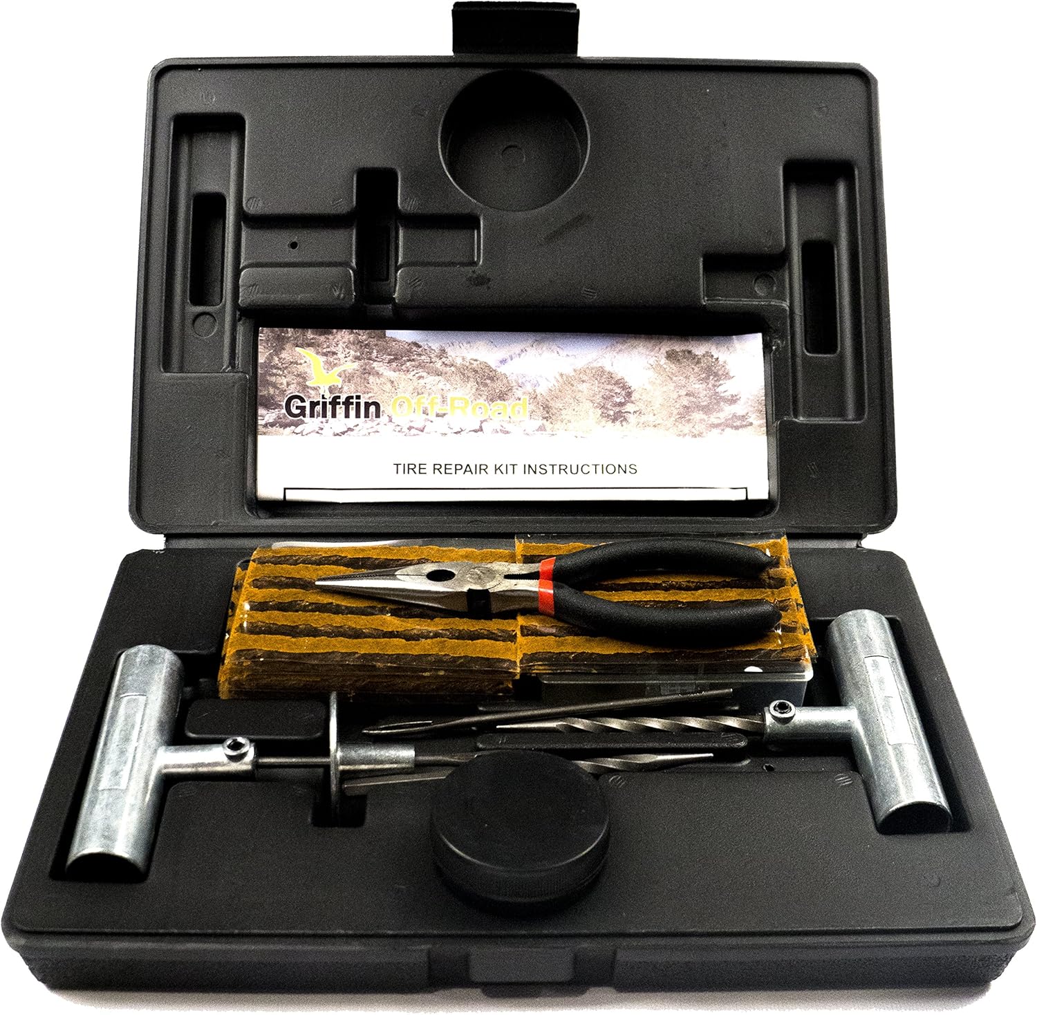 Griffin 80 Pieces Offroad Deluxe Heavy Duty Tire Repair Kit